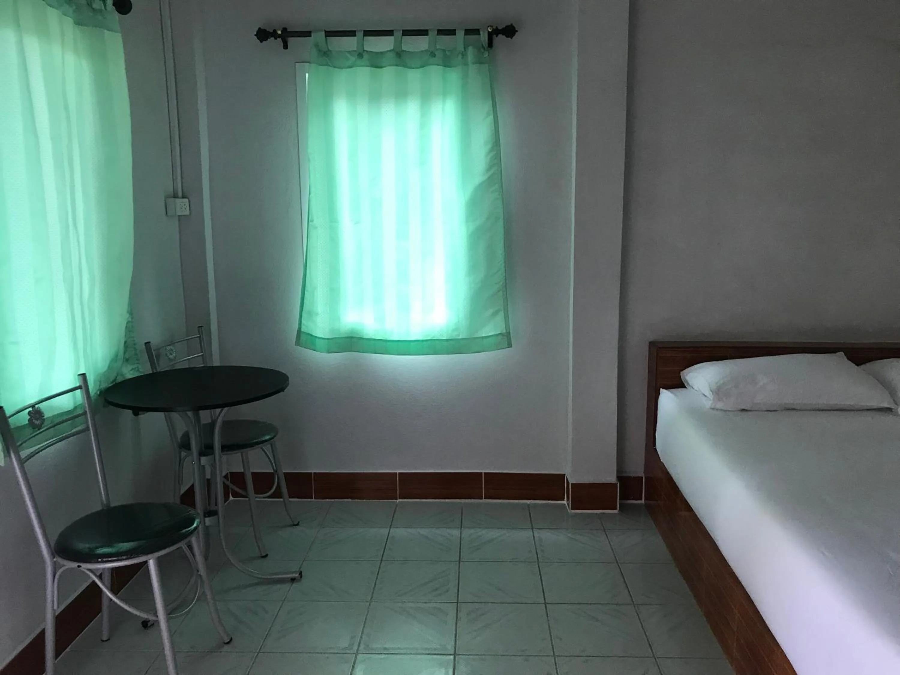 Bed in Rubtawan Sichang Resort