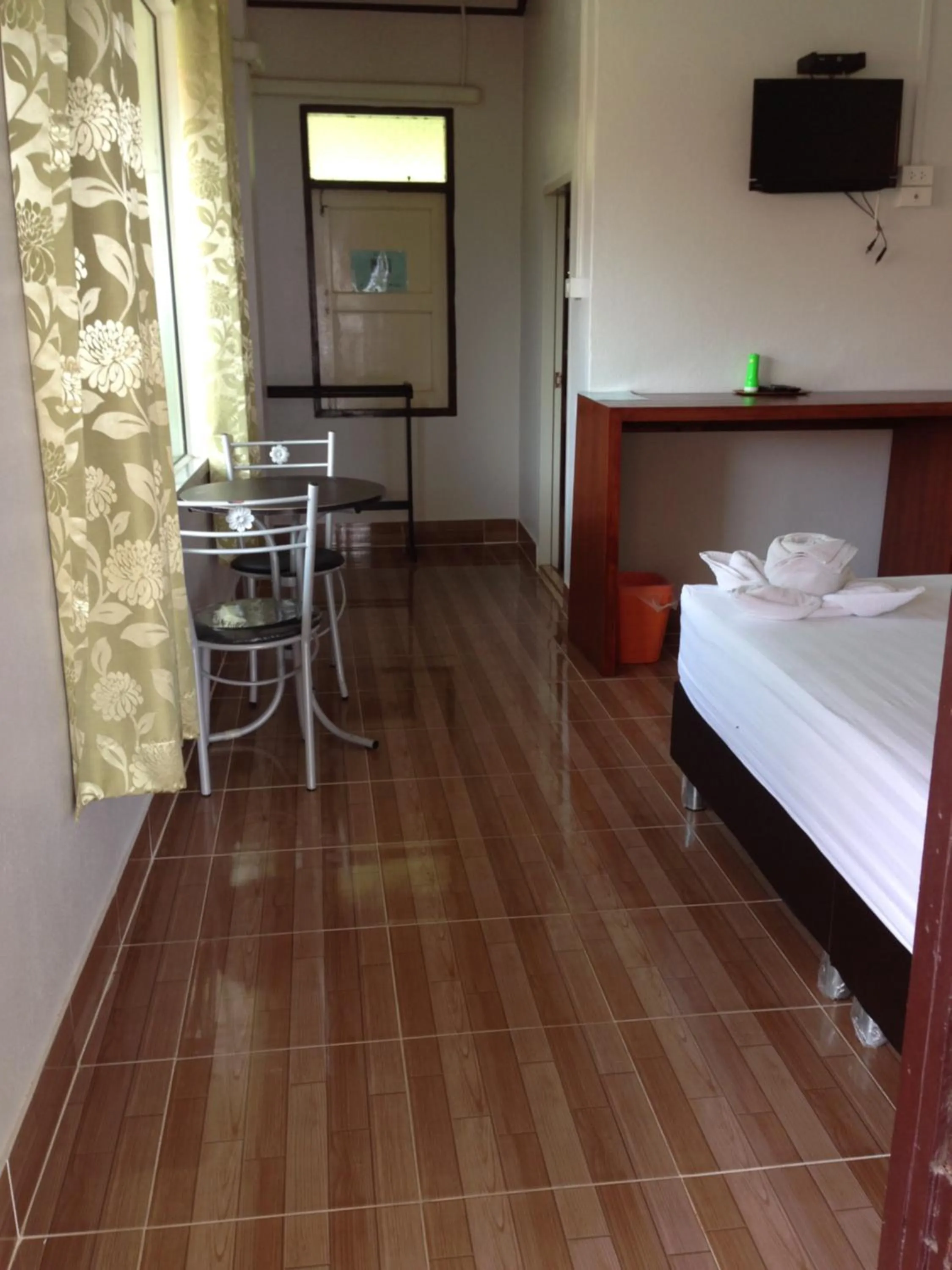 Bed in Rubtawan Sichang Resort