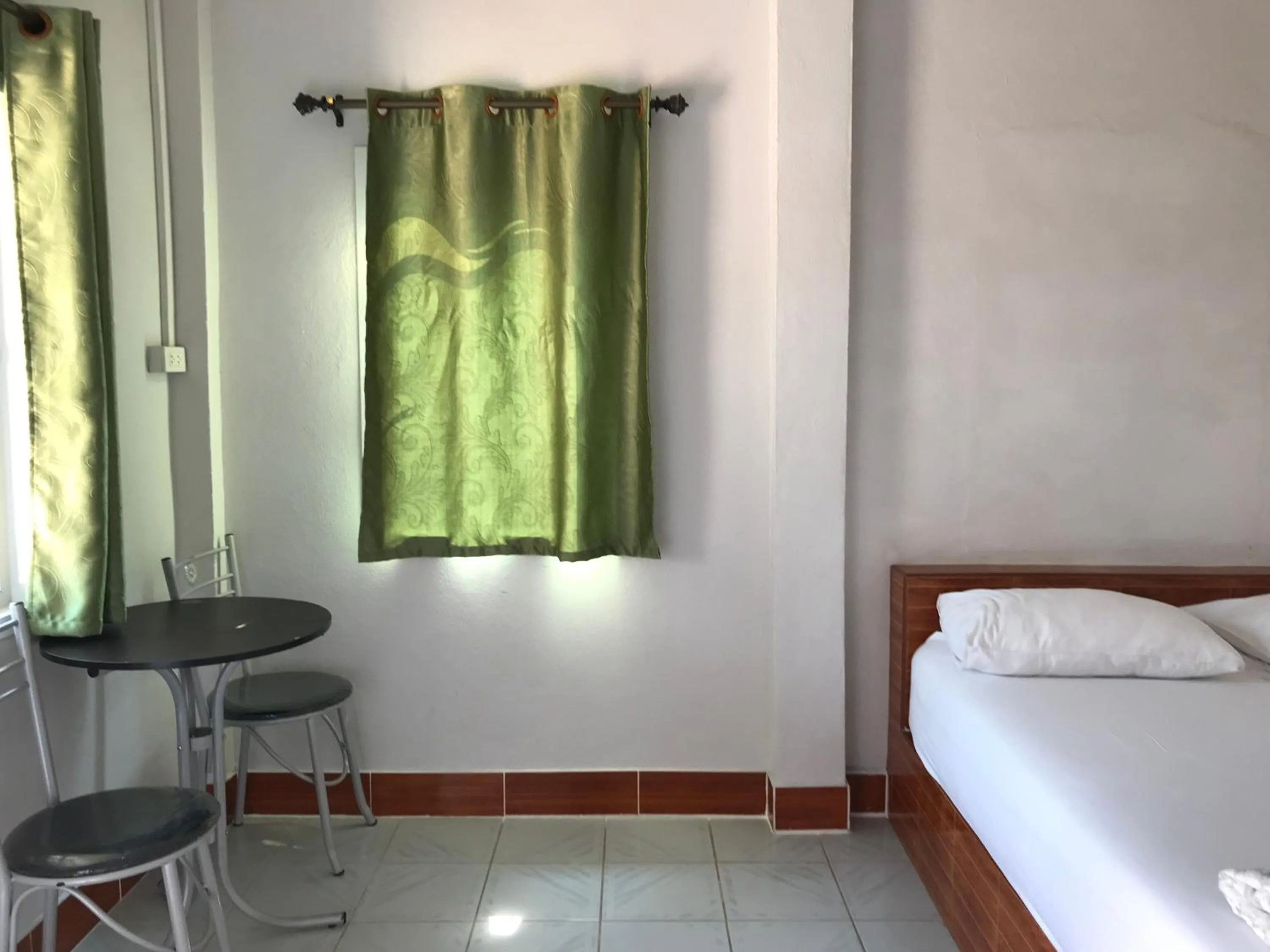 Bed in Rubtawan Sichang Resort