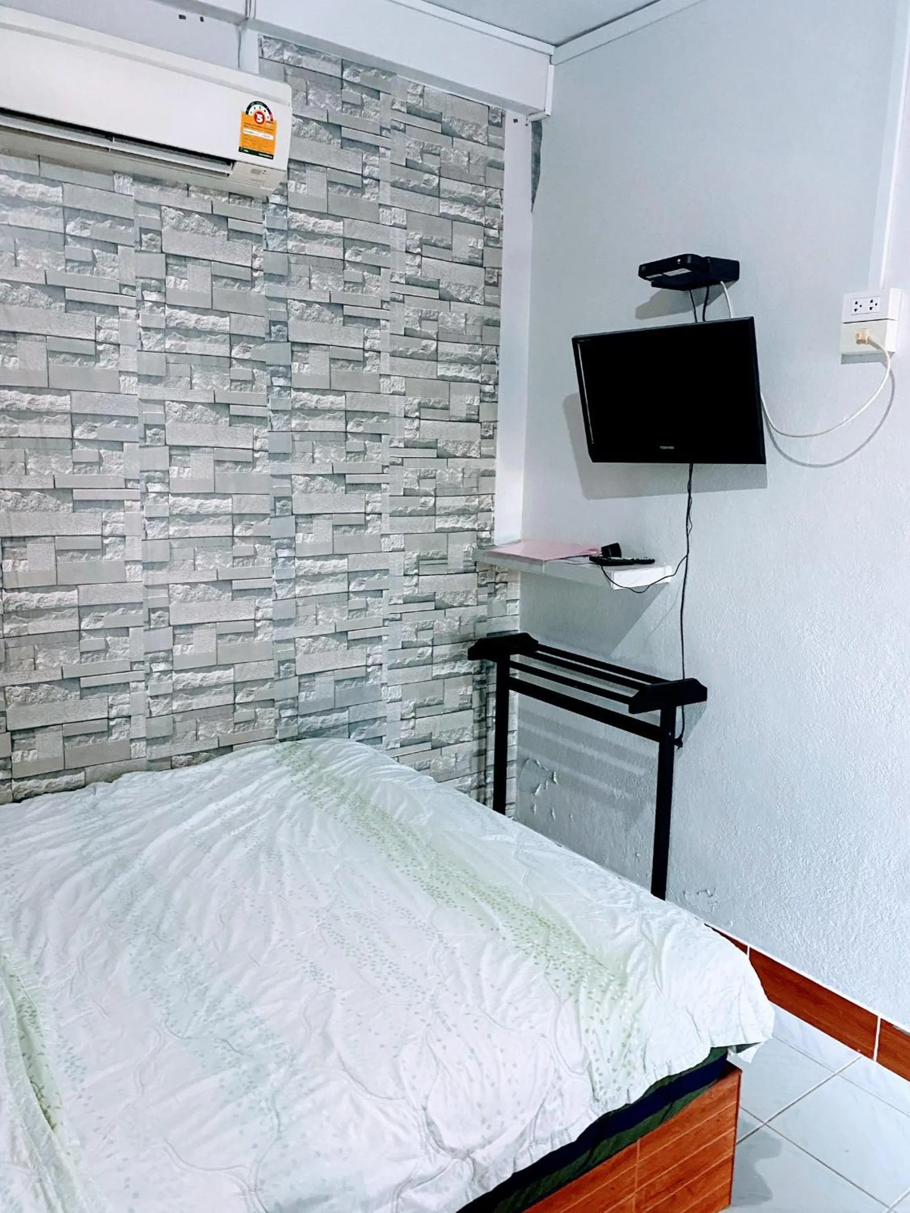 Bed in Rubtawan Sichang Resort