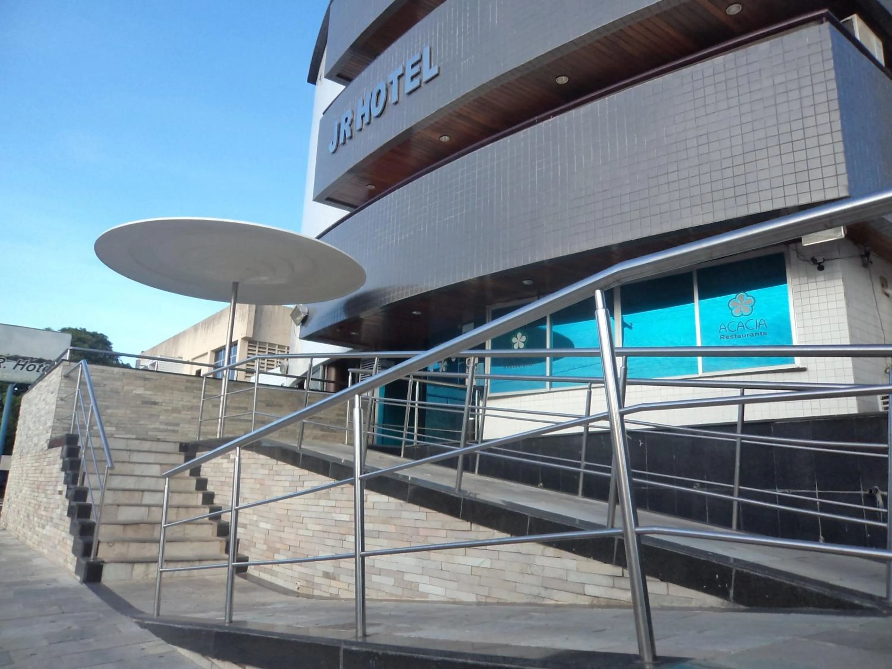 Facade/entrance in JR Hotel