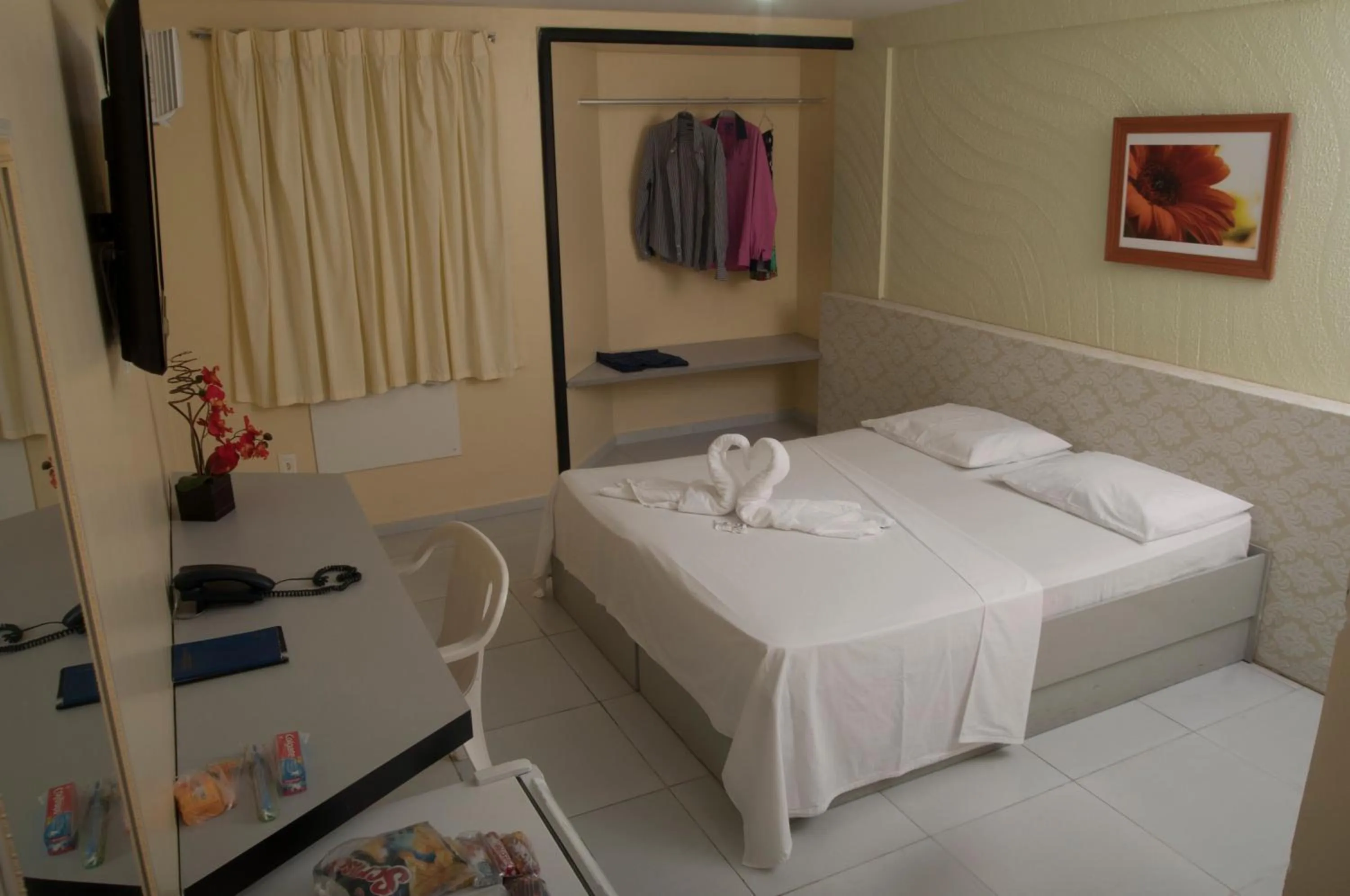 Photo of the whole room, Bed in JR Hotel