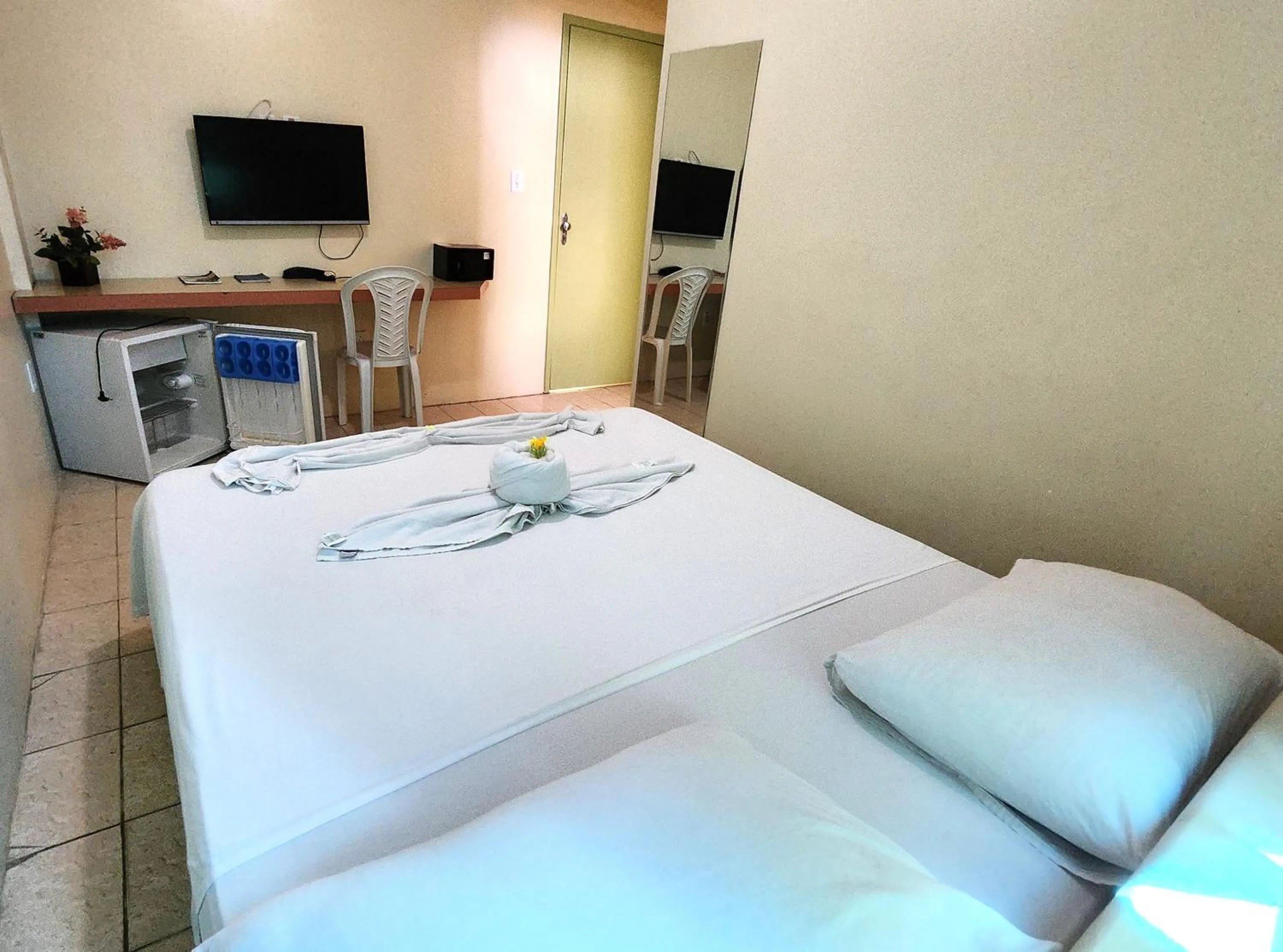 Bed in Guarany Hotel Express