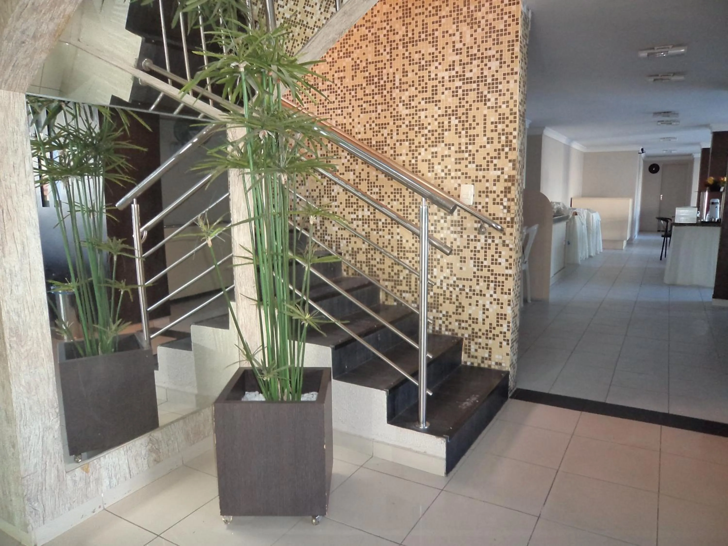 Lobby or reception in Guarany Hotel Express