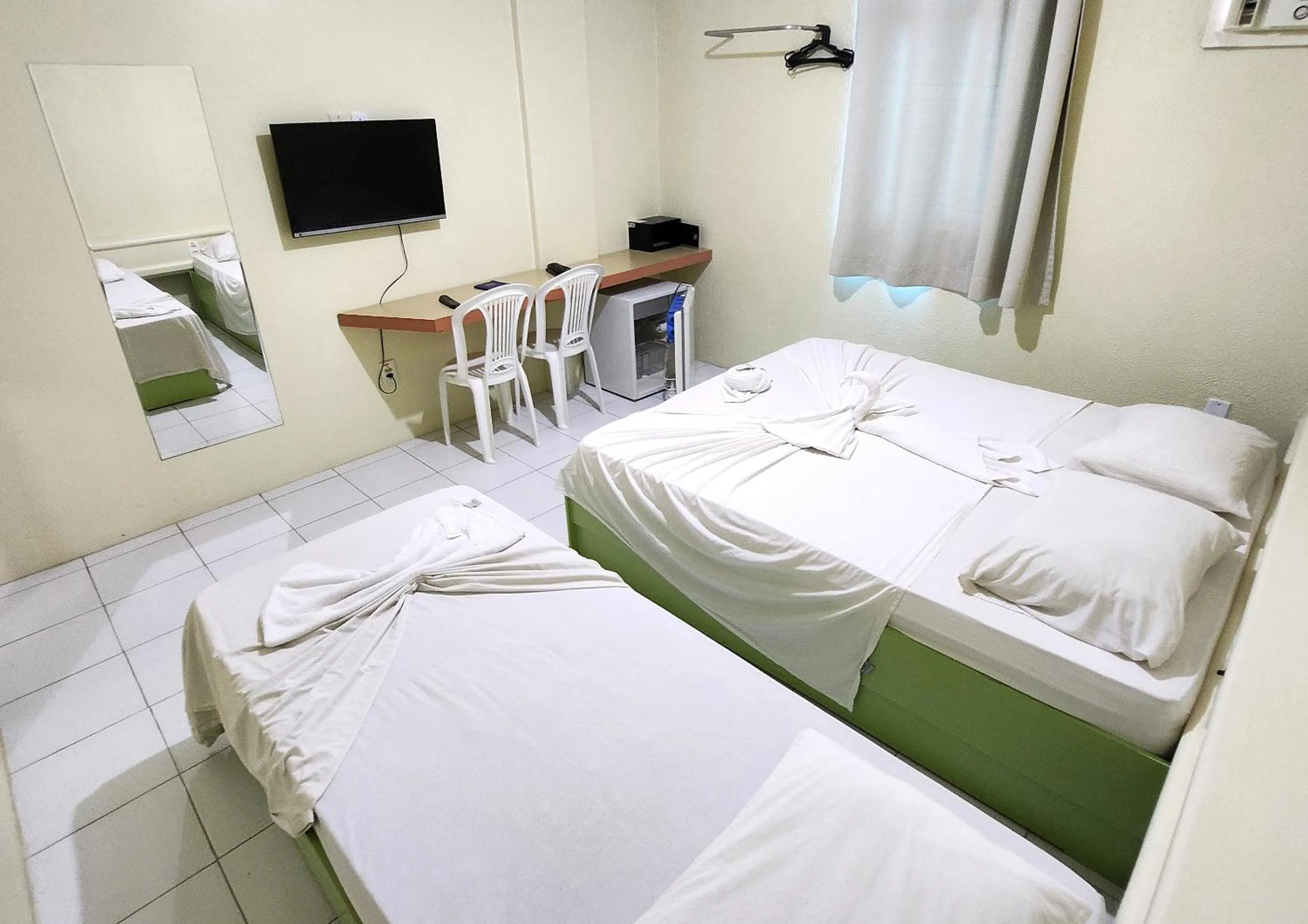 Bed in Guarany Hotel Express