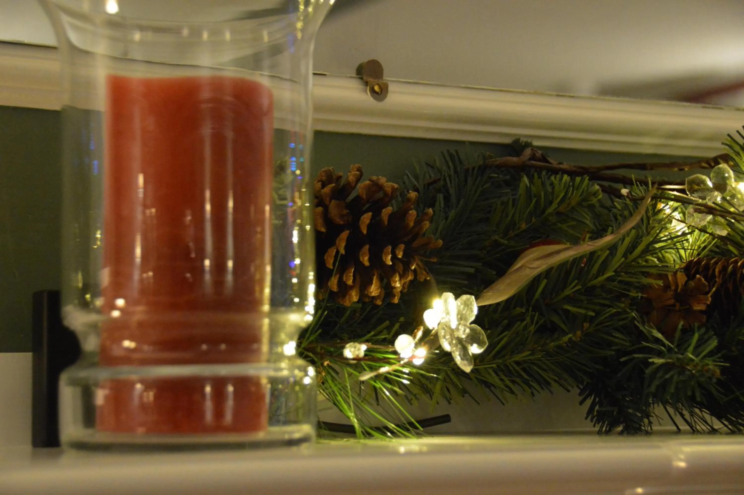 Living room in The Brewster Inn