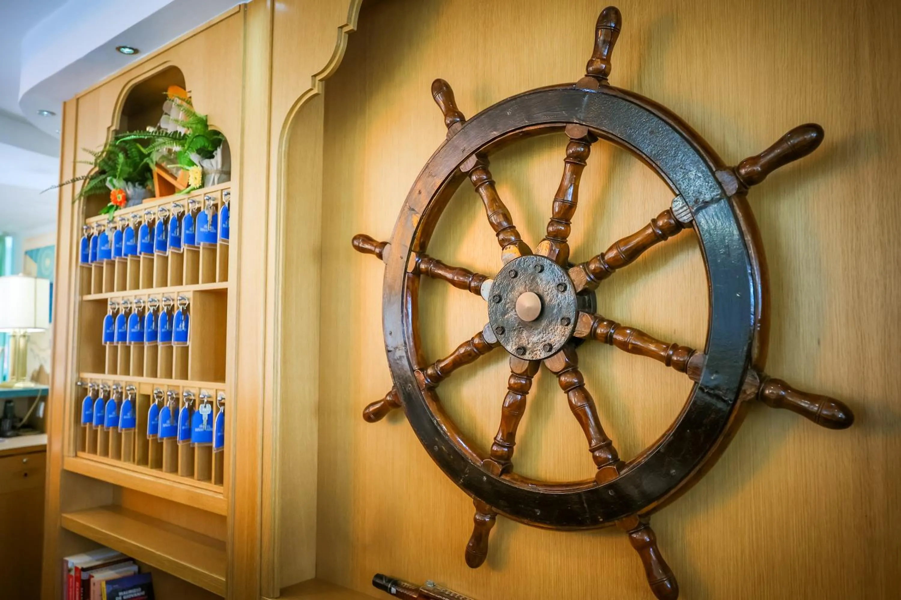 Lobby or reception in Hotel Rivamare