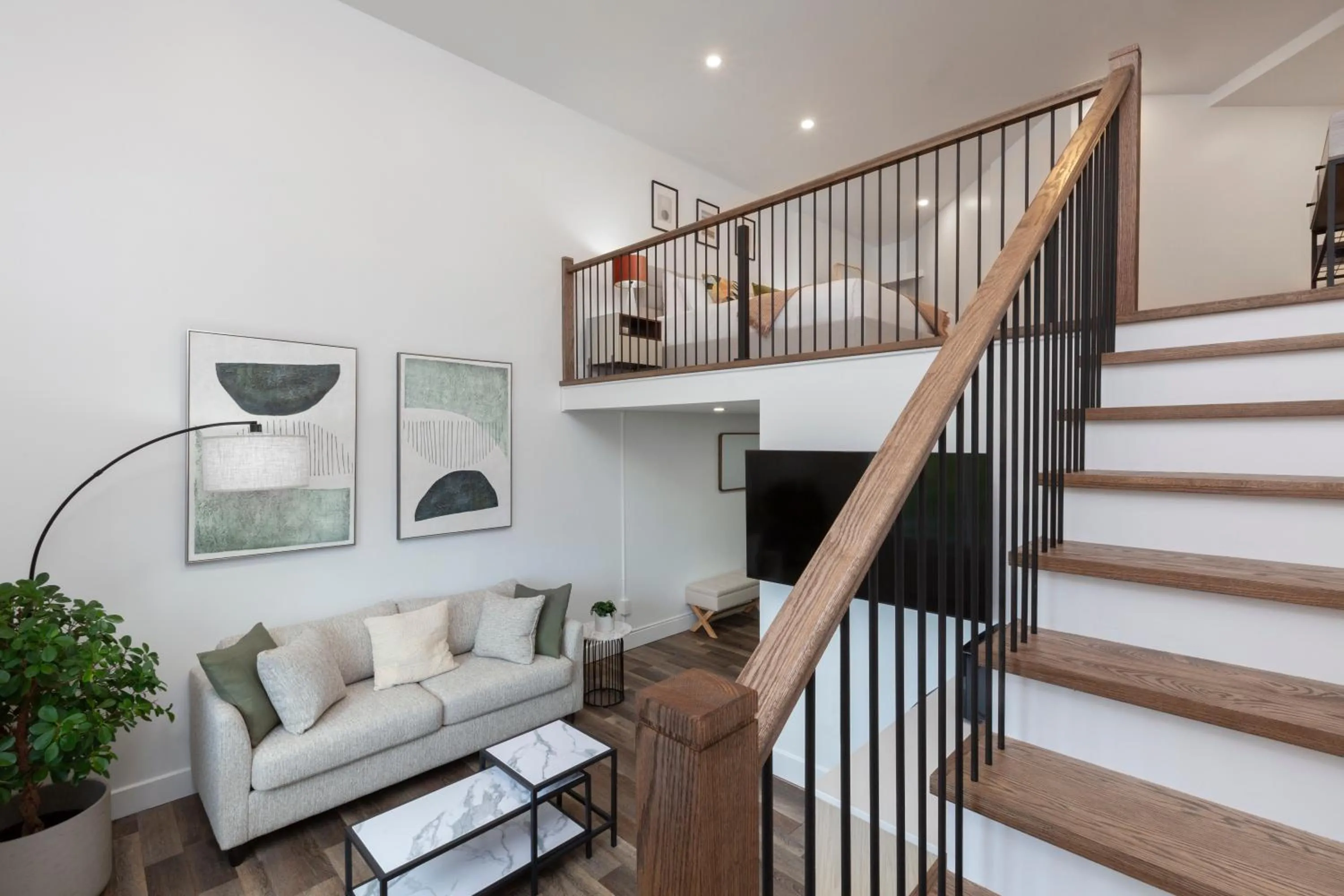 Living room in Strata Hotel