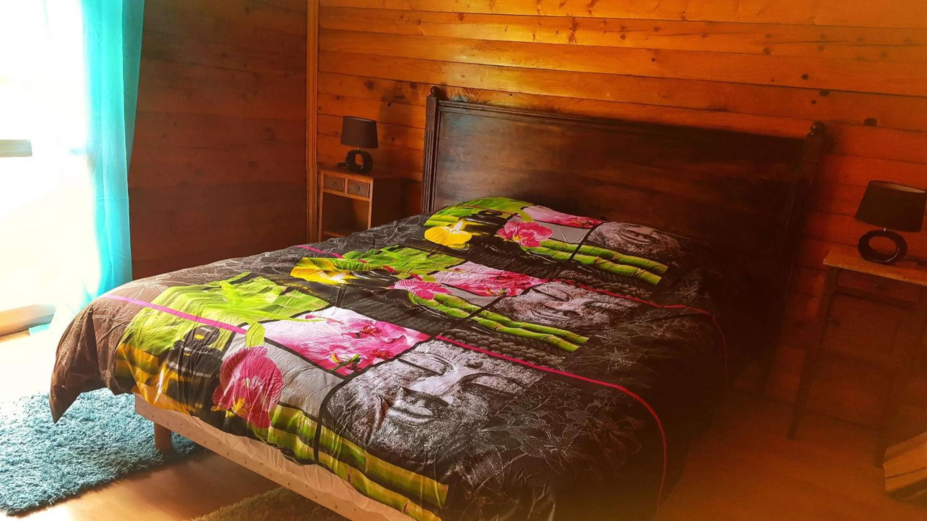 Bed in Skymist Maison d'hôtes