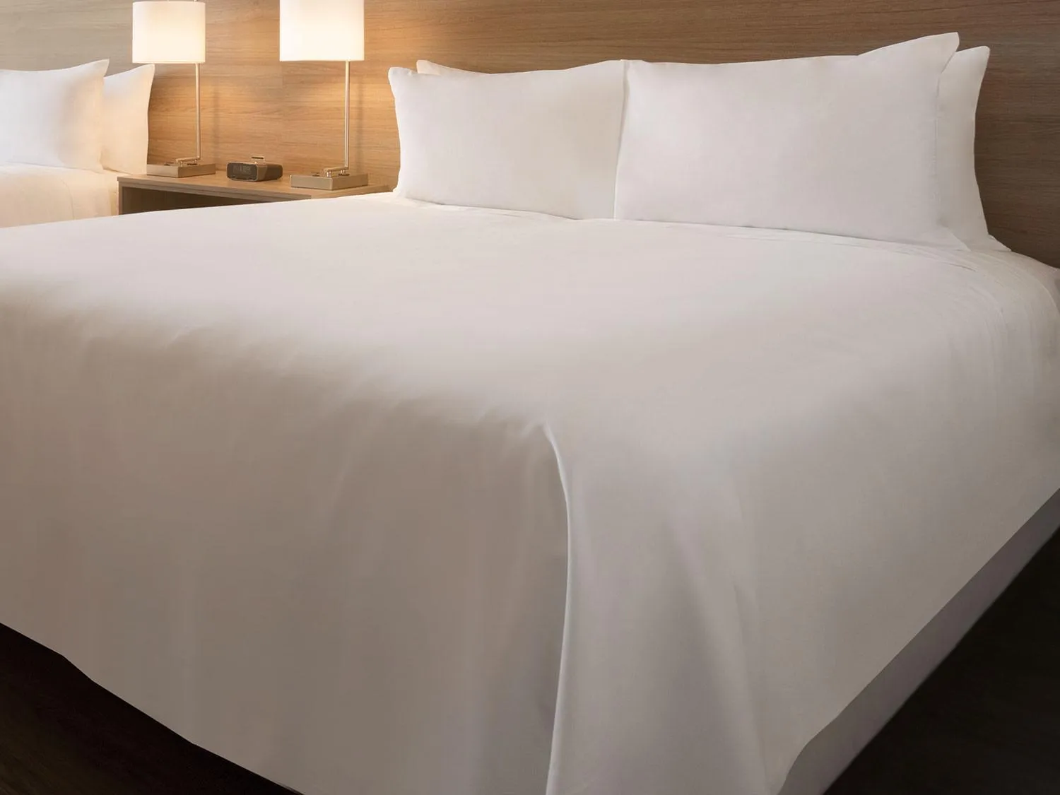 Bed in Radisson Hotel Toronto Airport West