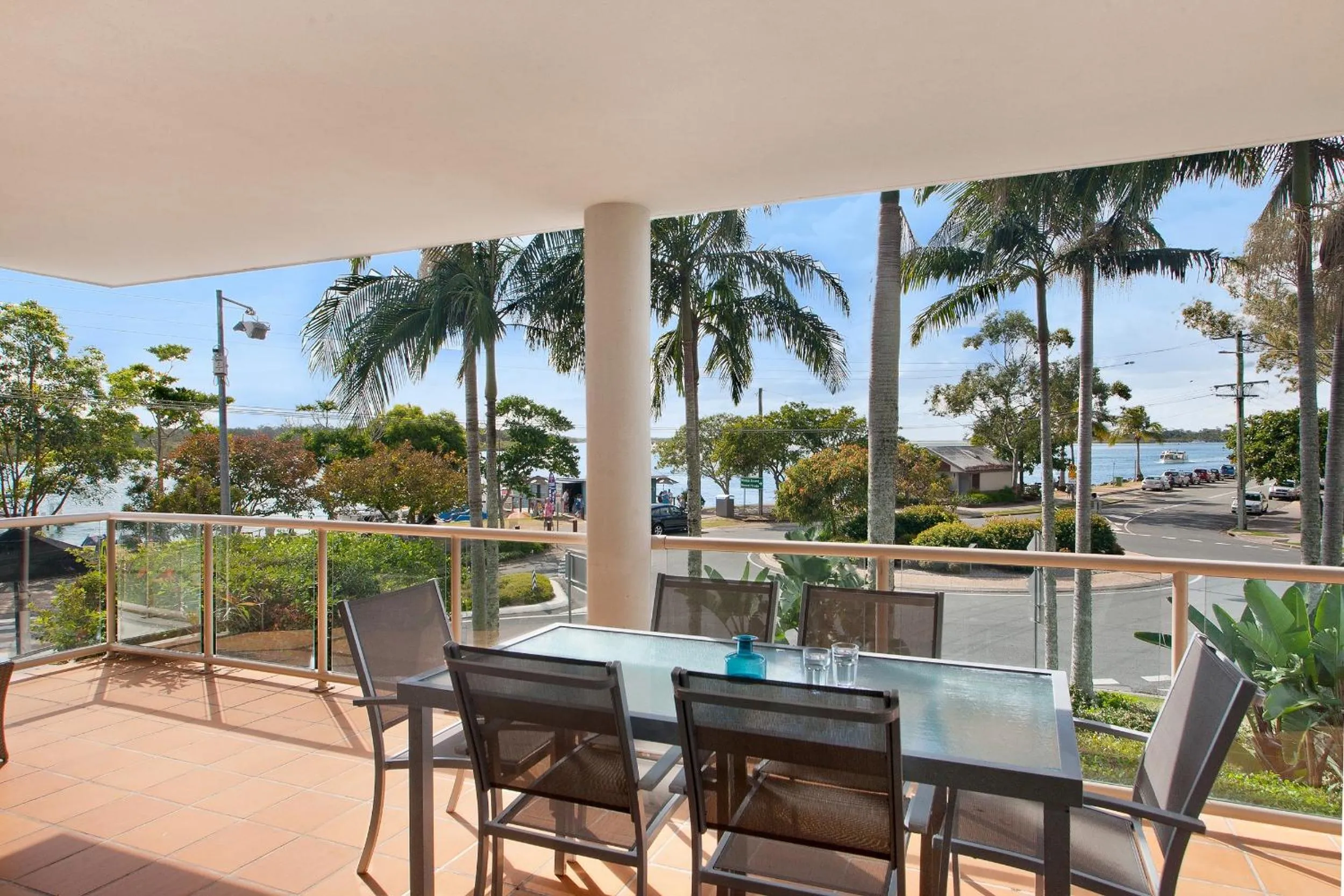 River view in Offshore Noosa Resort