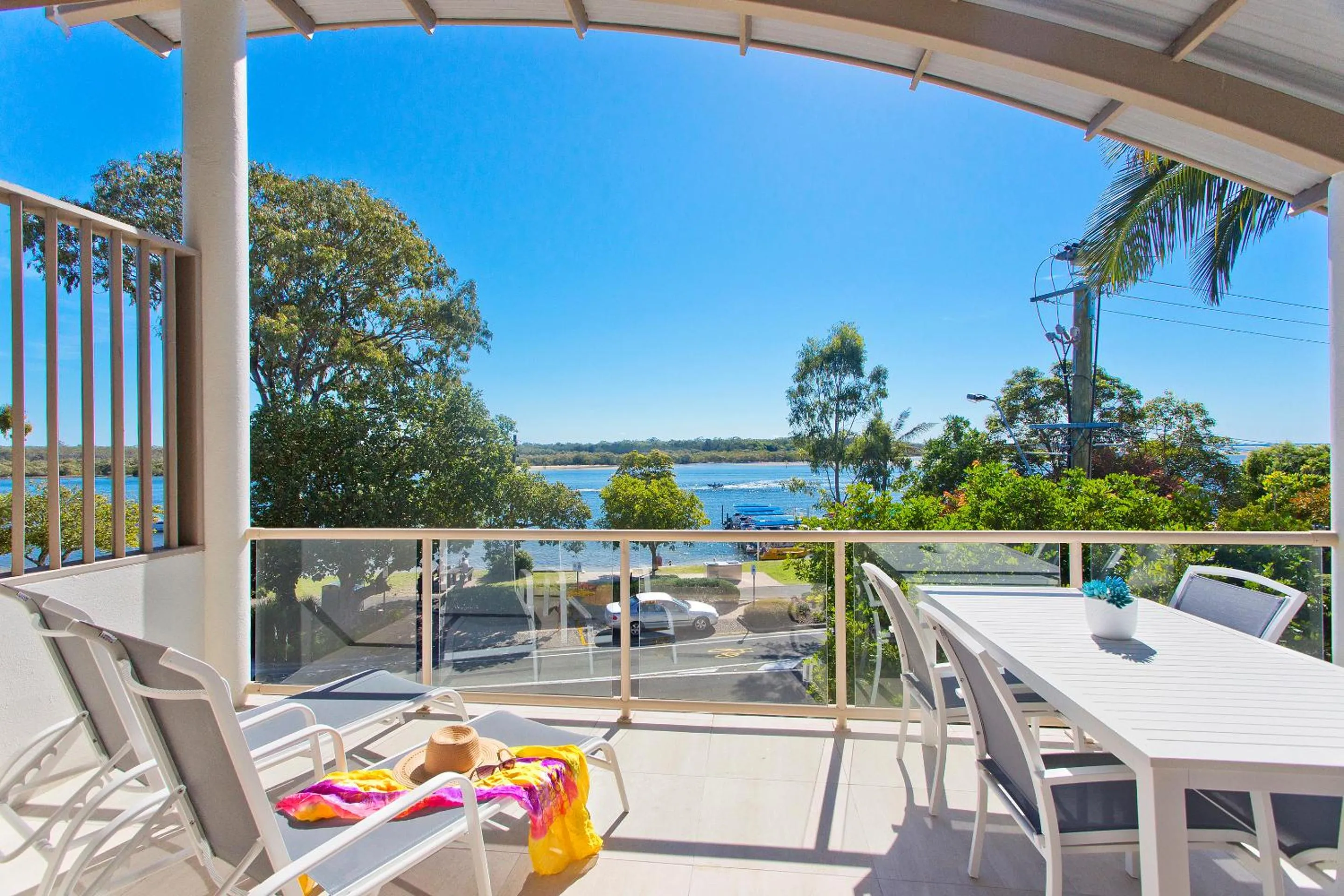 Balcony/Terrace in Offshore Noosa Resort