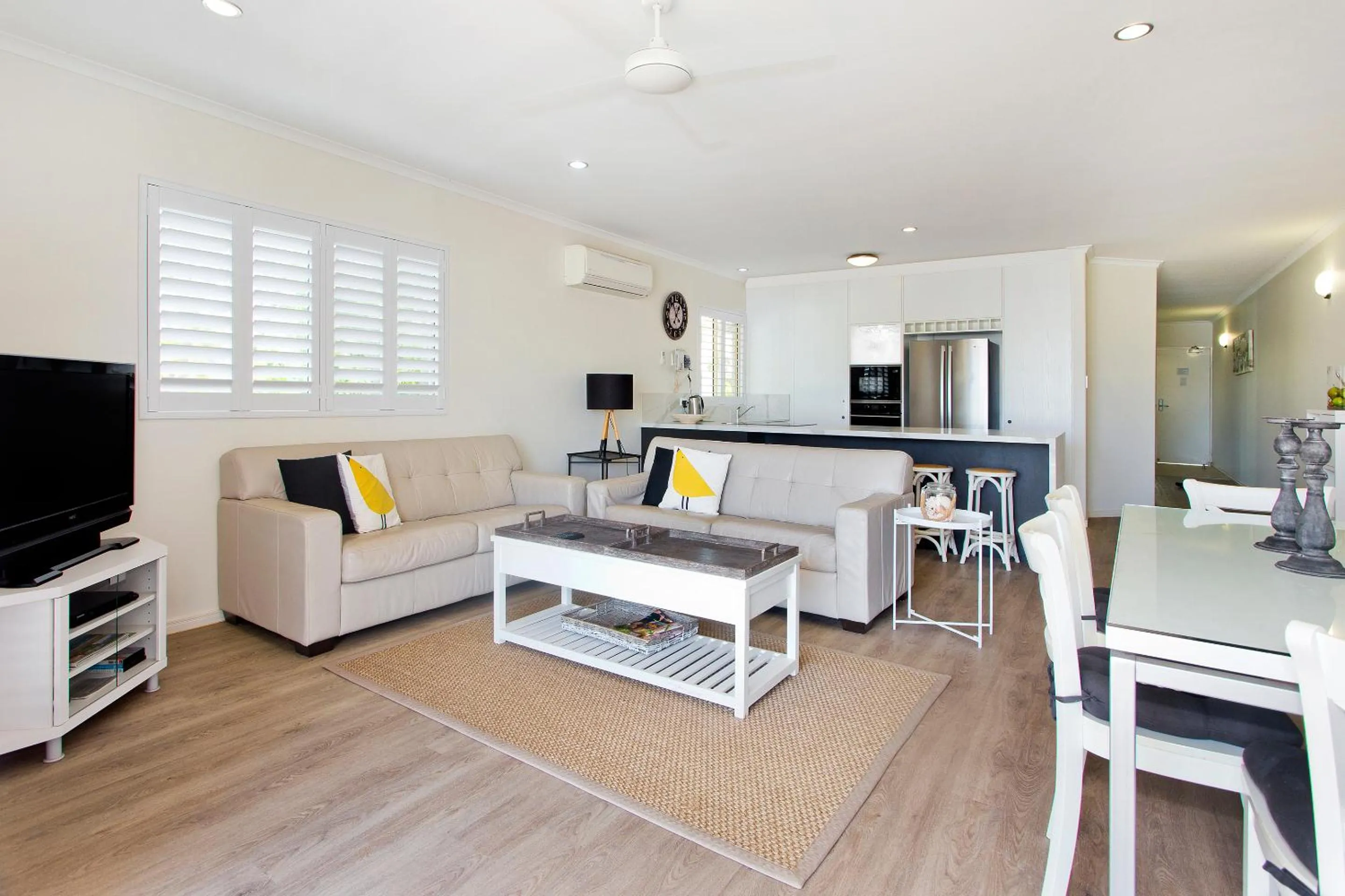 Living room in Offshore Noosa Resort