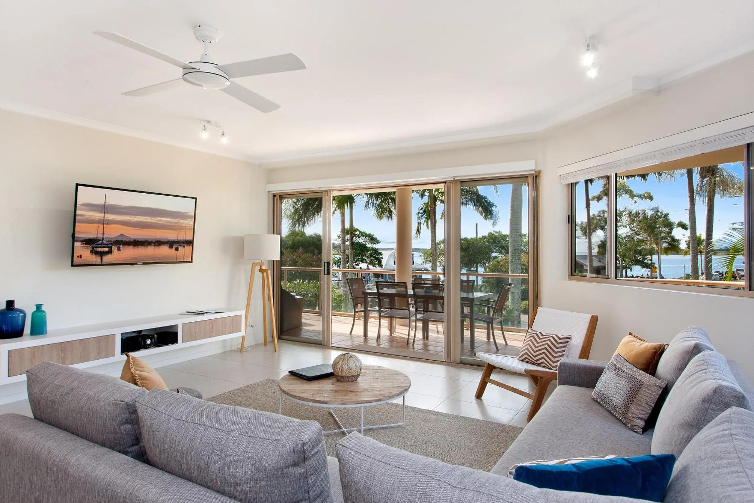 Living room in Offshore Noosa Resort