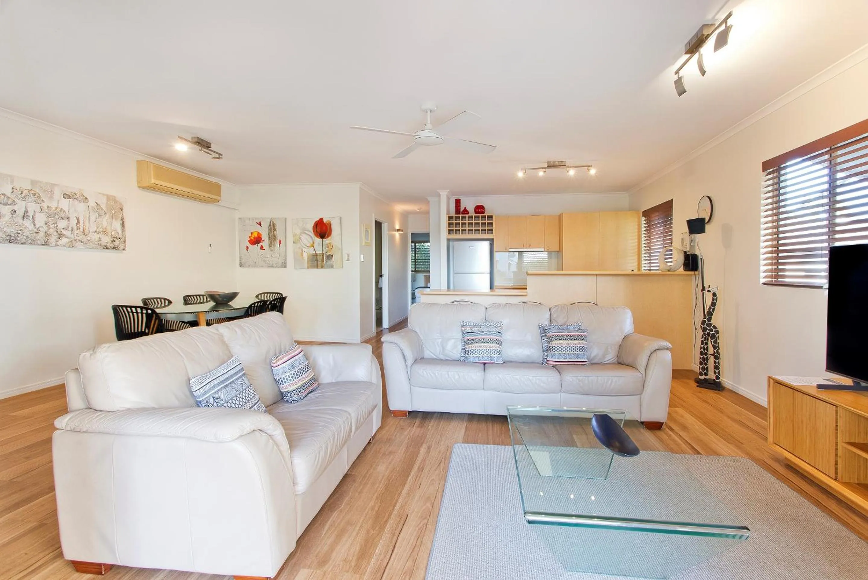 Living room in Offshore Noosa Resort