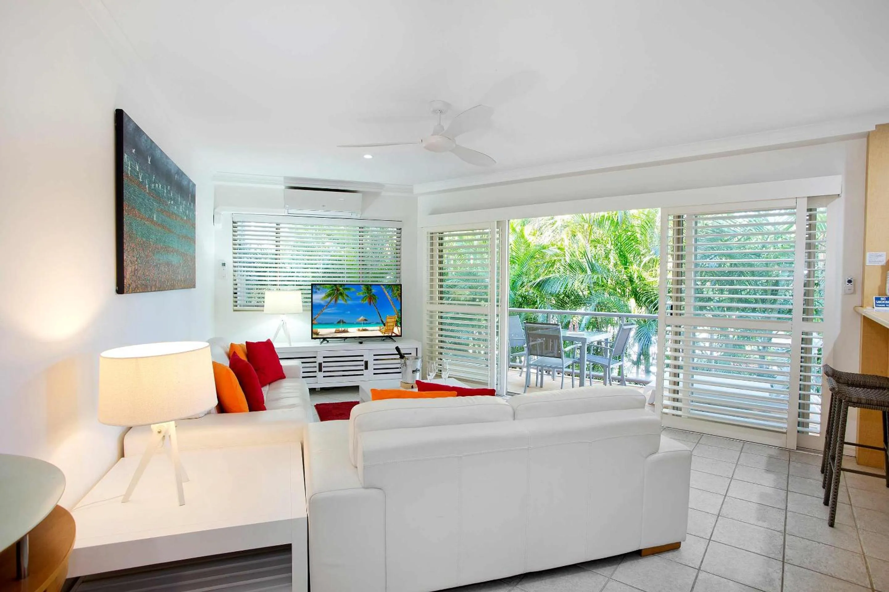 Living room in Offshore Noosa Resort