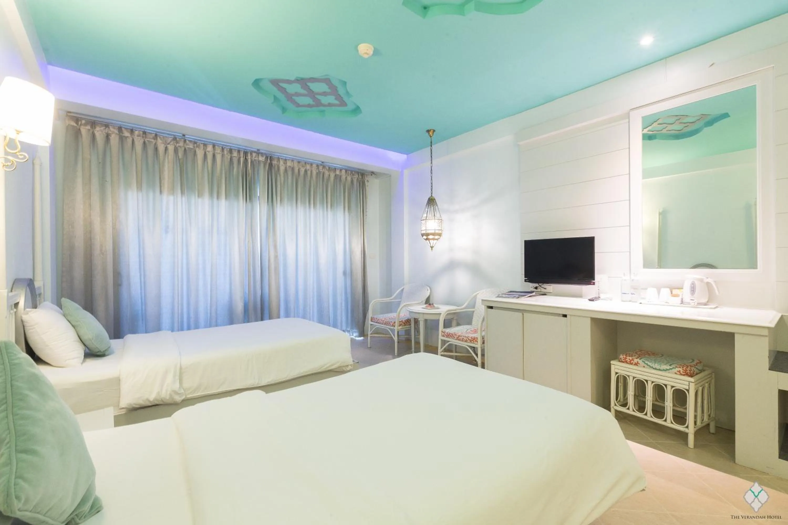 Coffee/tea facilities, Bed in The Verandah - SHA Extra Plus