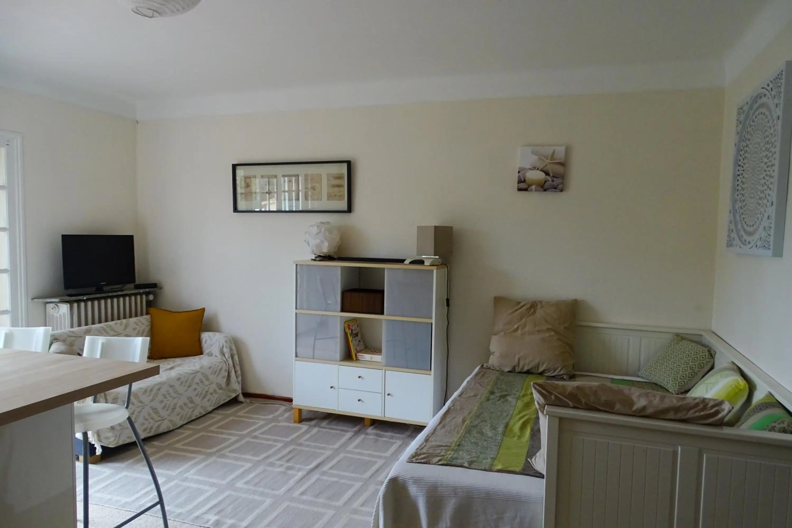 Bed in Studios proches de la mer plein soleil