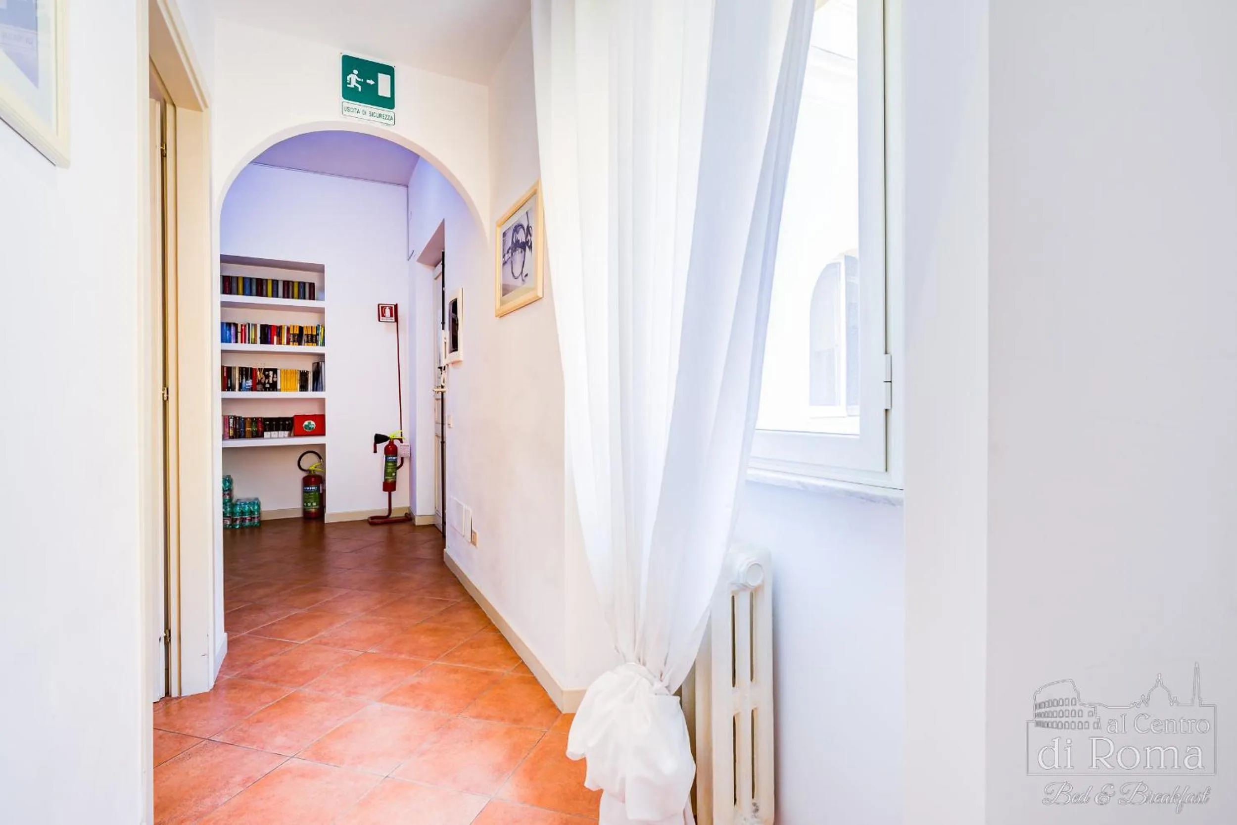 Lobby or reception in Al centro di Roma
