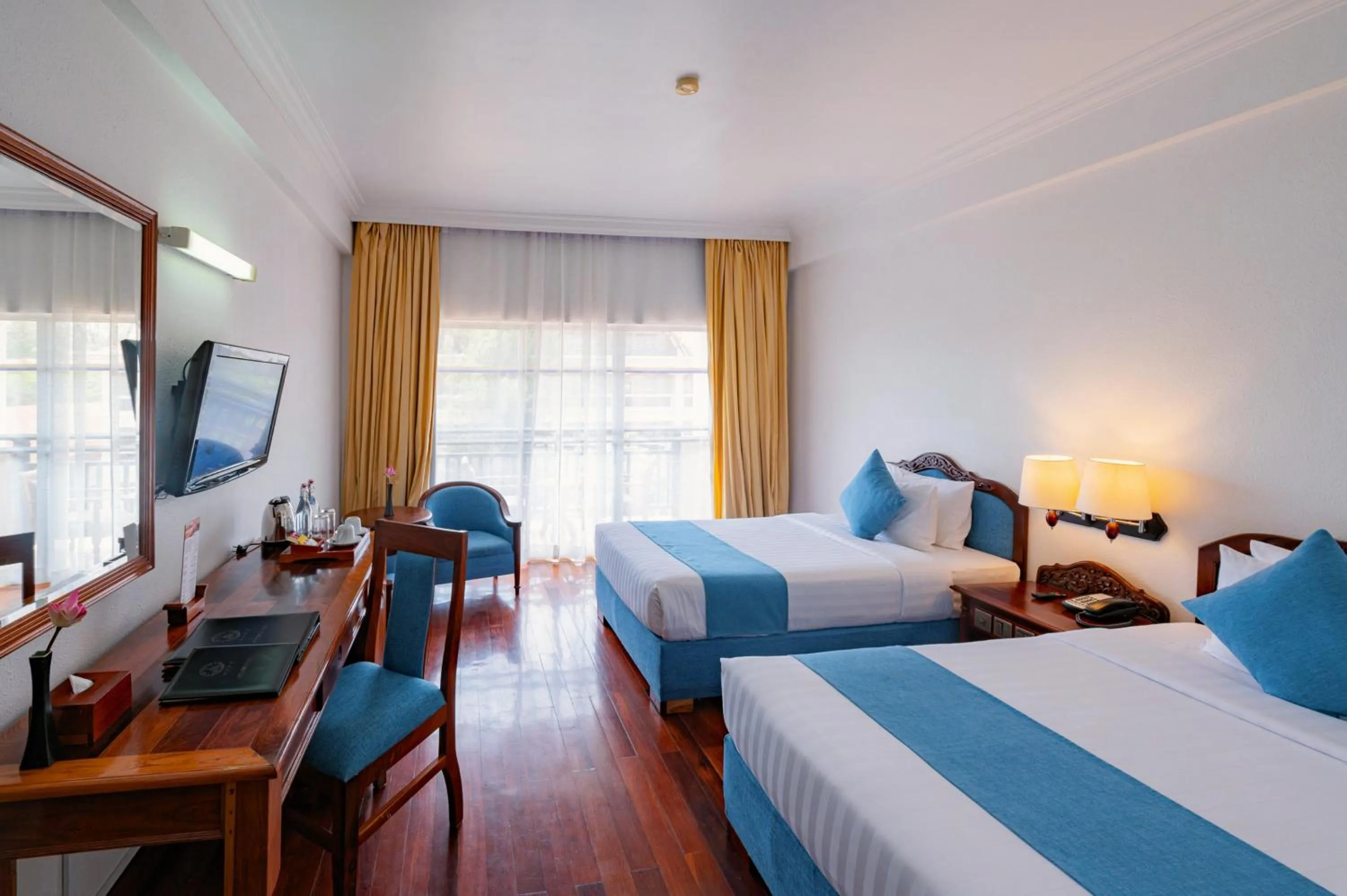 Photo of the whole room, Bed in Hotel Somadevi Angkor Resort & Spa