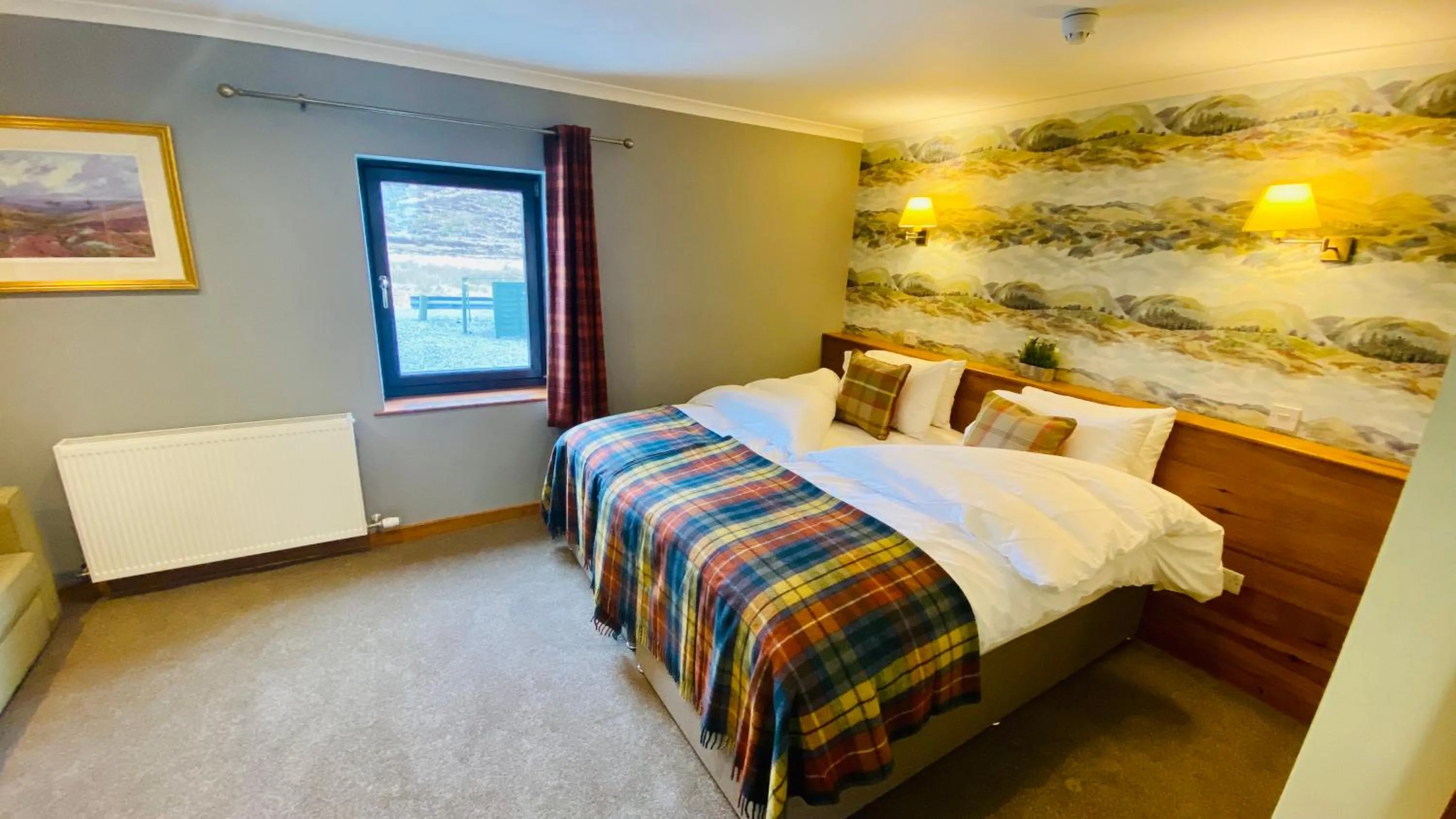 Bed in Aultguish Inn