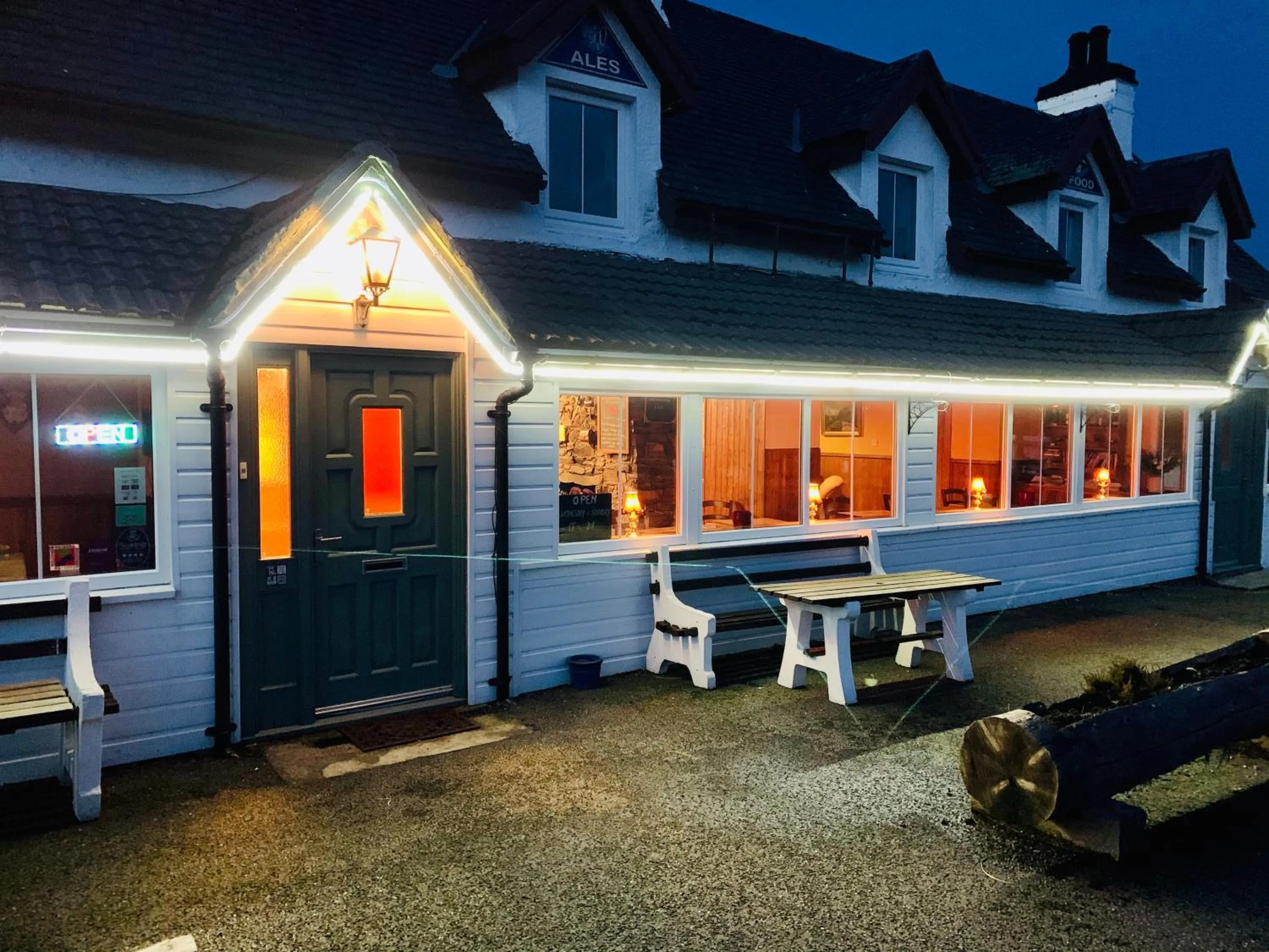 Property building in Aultguish Inn