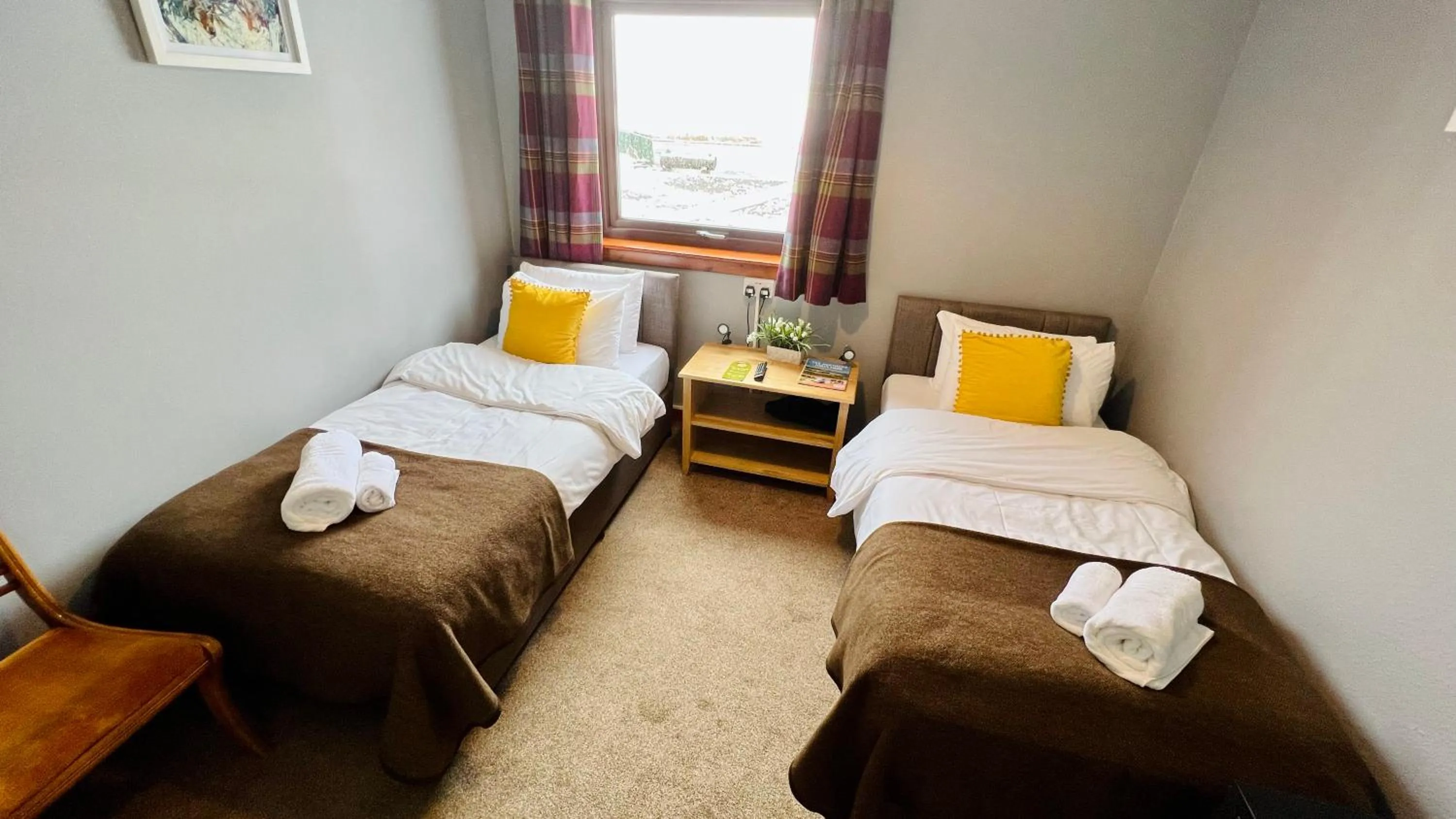 Bed in Aultguish Inn