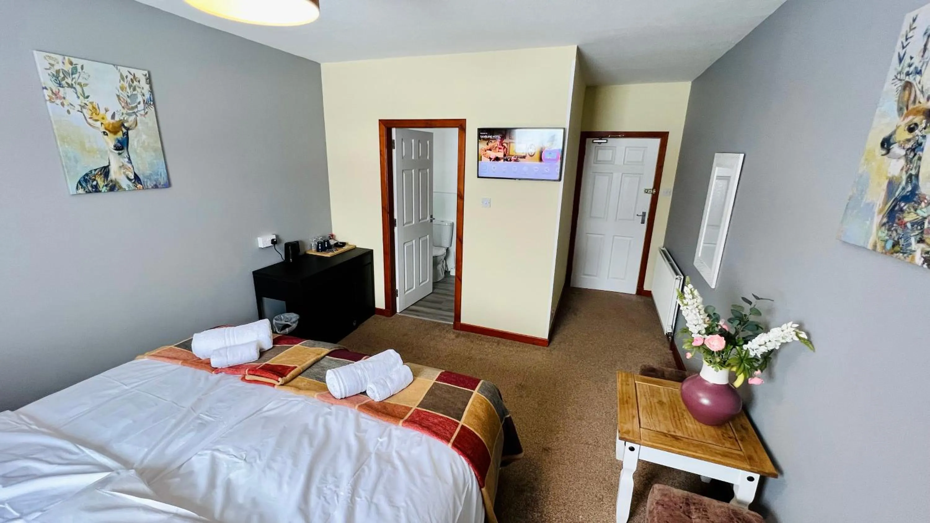 TV and multimedia, Bed in Aultguish Inn