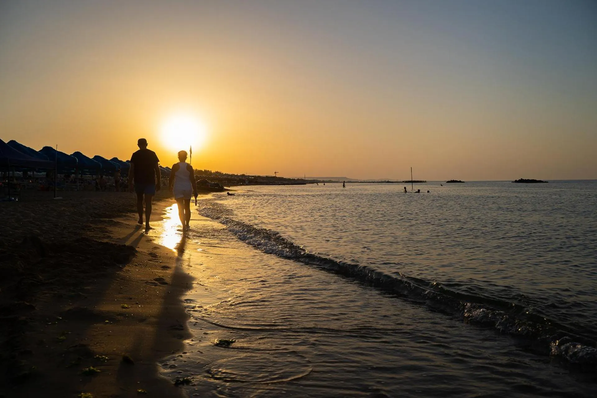 Beach in Hotel Mare Blu