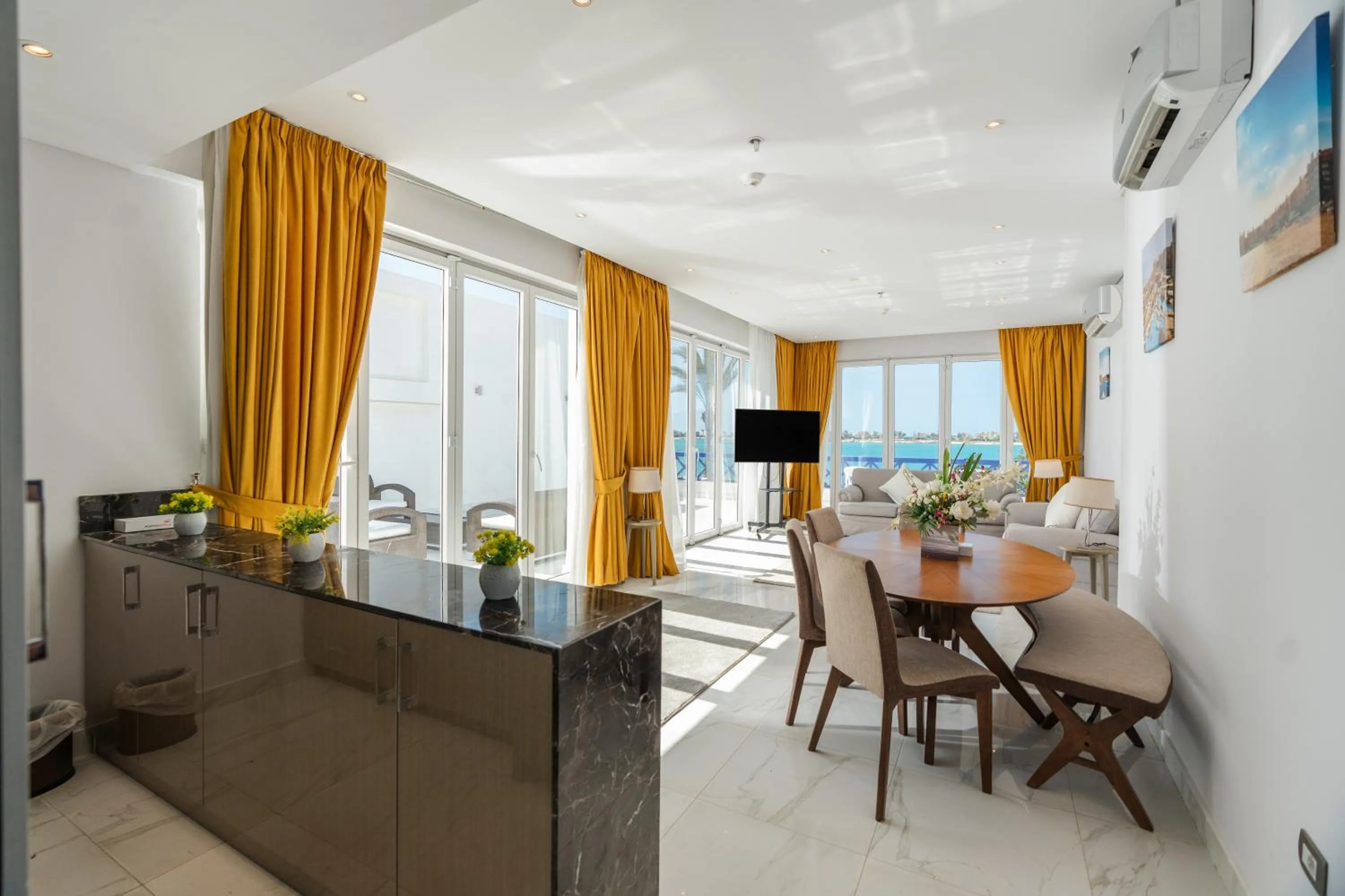 Living room in Porto Marina Resort & Spa Al Alamein