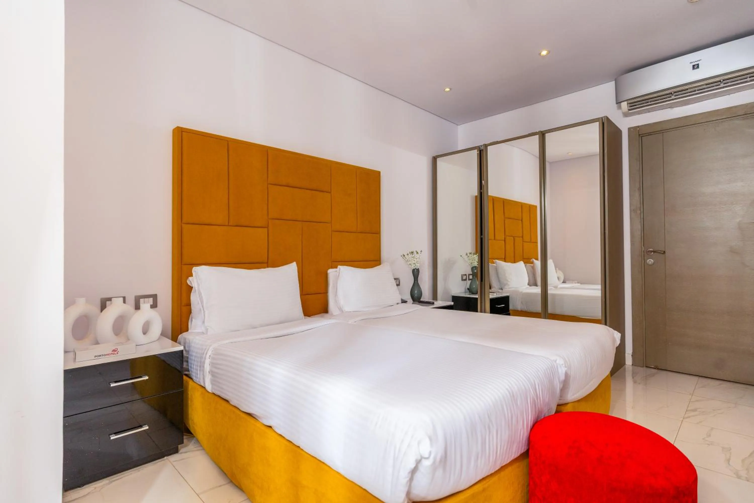 Bed in Porto Marina Resort & Spa Al Alamein