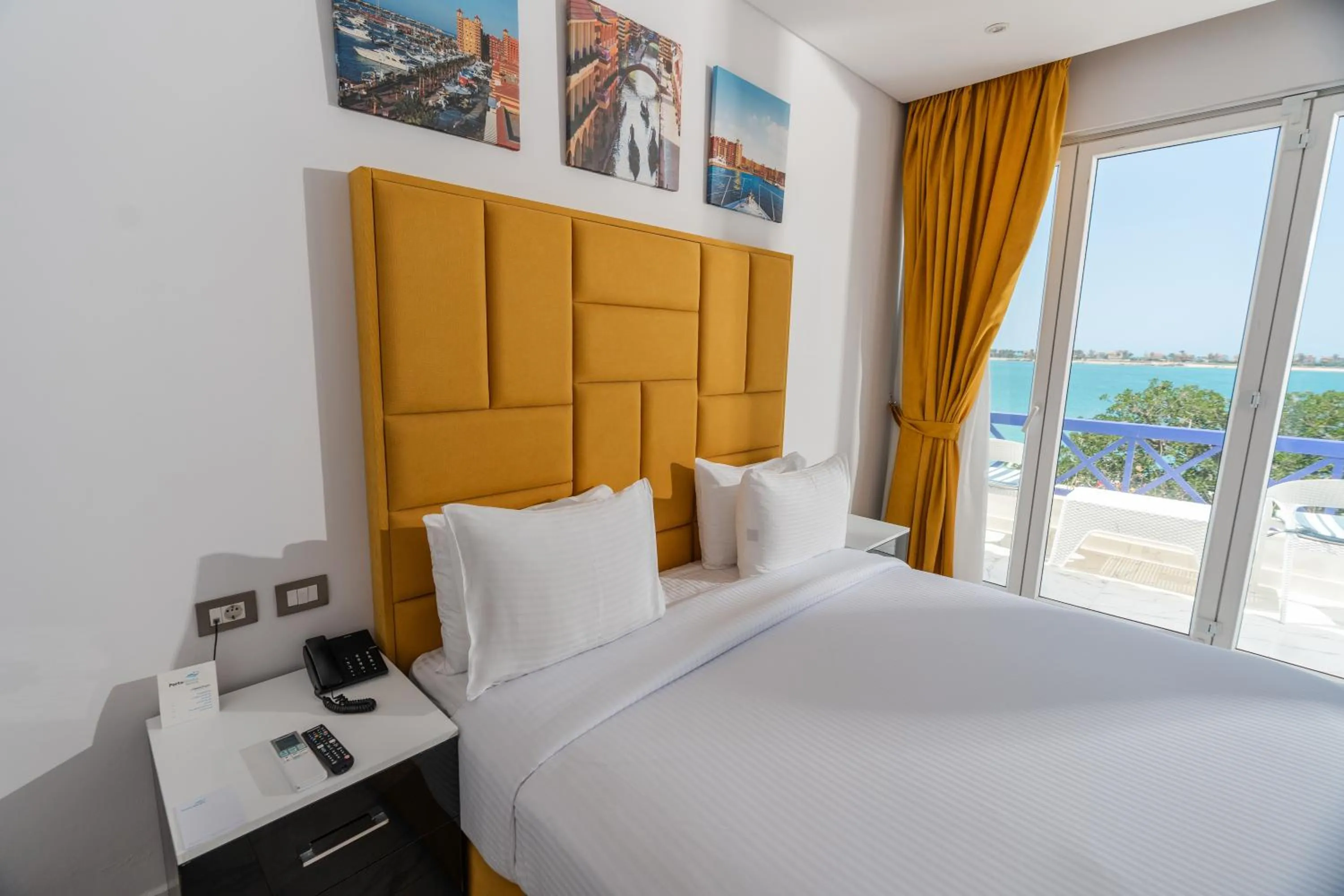 Bedroom, Bed in Porto Marina Resort & Spa Al Alamein