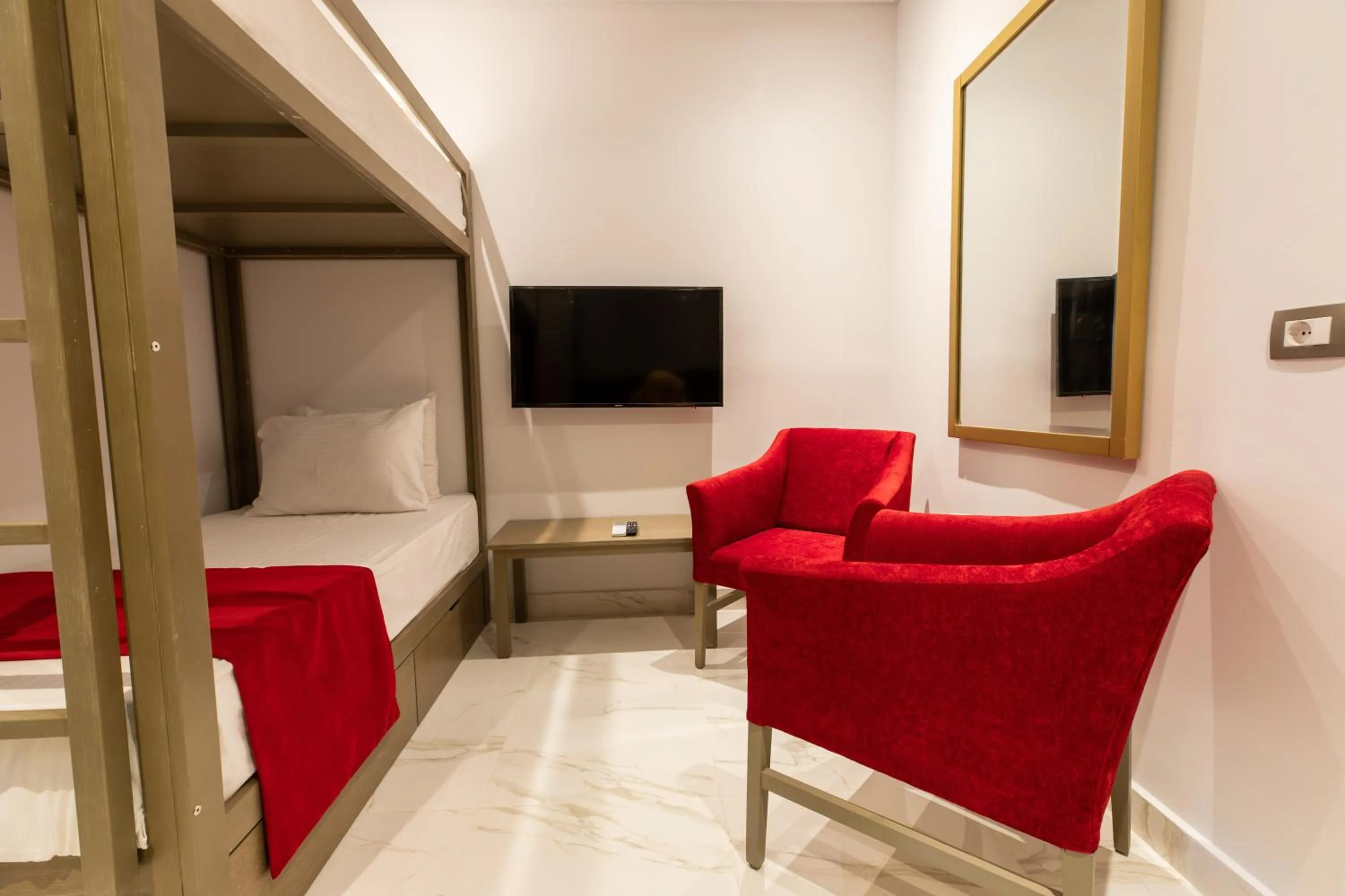 bunk bed in Porto Marina Resort & Spa Al Alamein