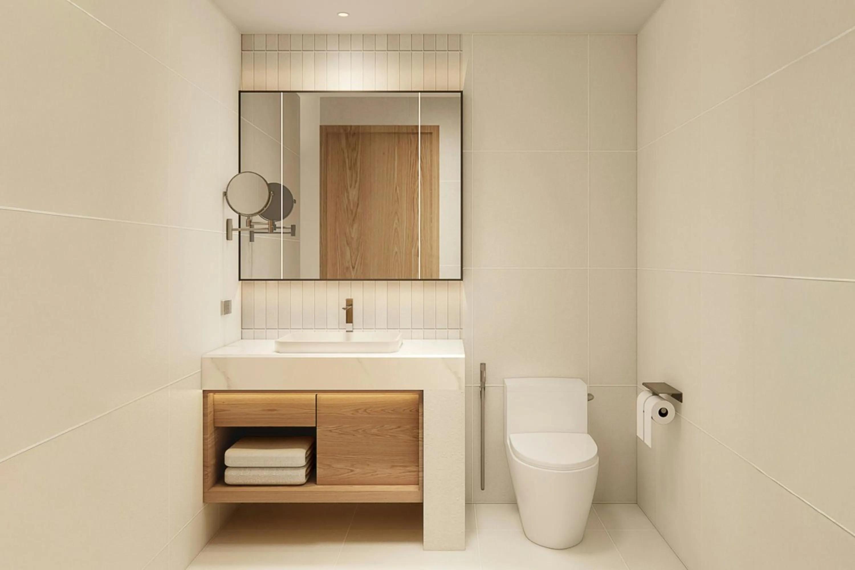 Bathroom in Sathorn Vista, Bangkok - Marriott Executive Apartments
