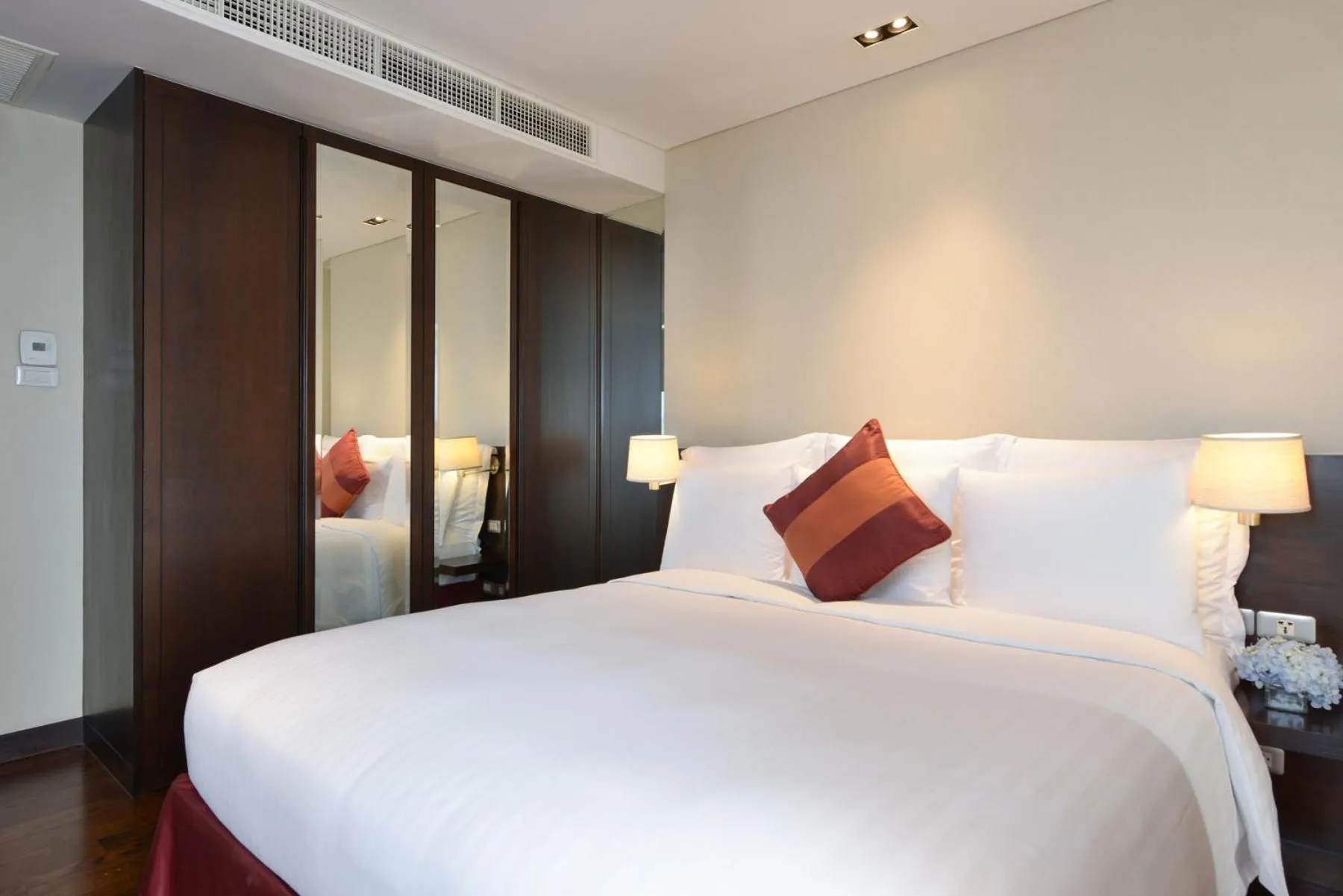 Bedroom, Bed in Sathorn Vista, Bangkok - Marriott Executive Apartments