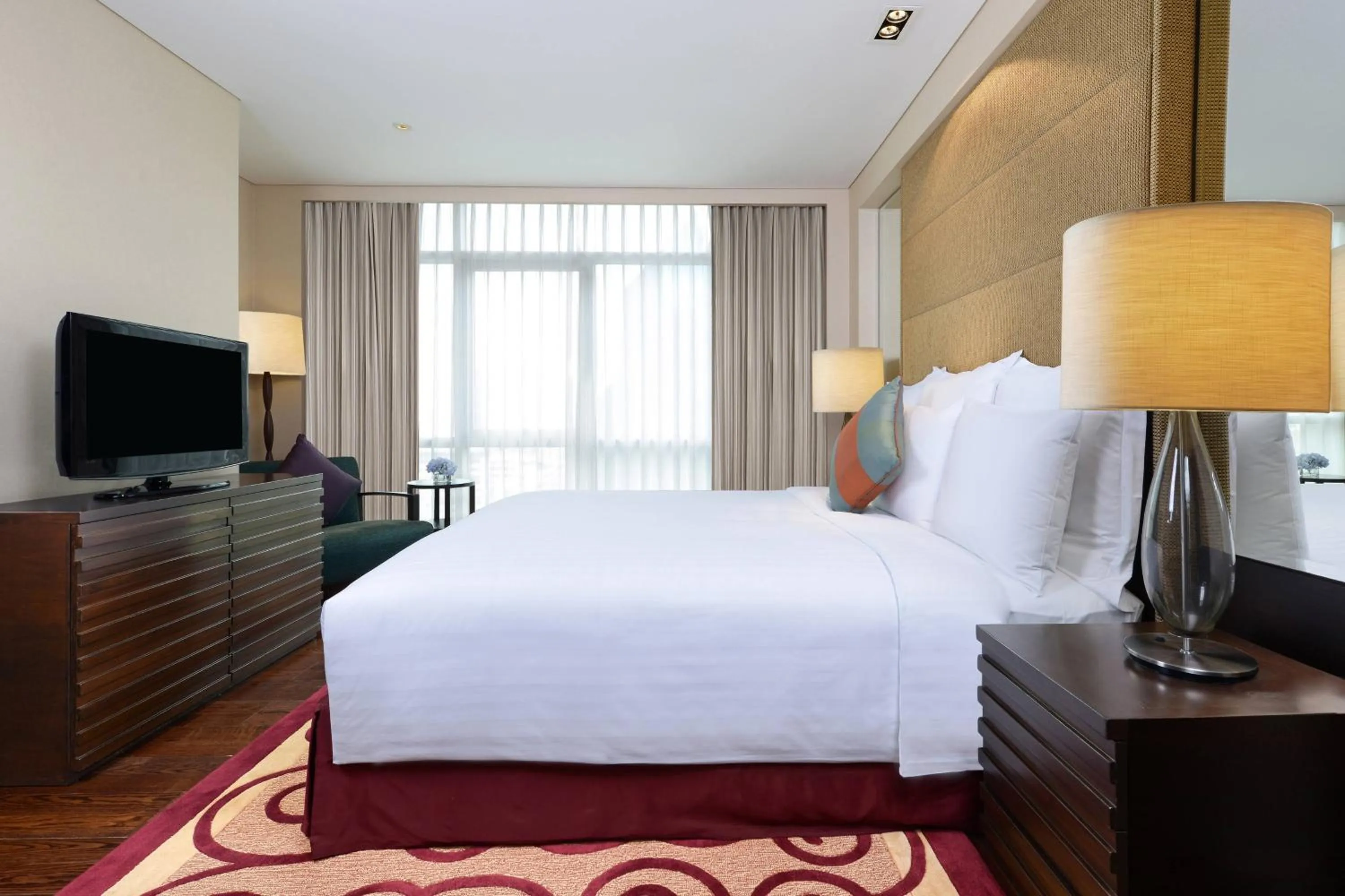 Bedroom, Bed in Sathorn Vista, Bangkok - Marriott Executive Apartments