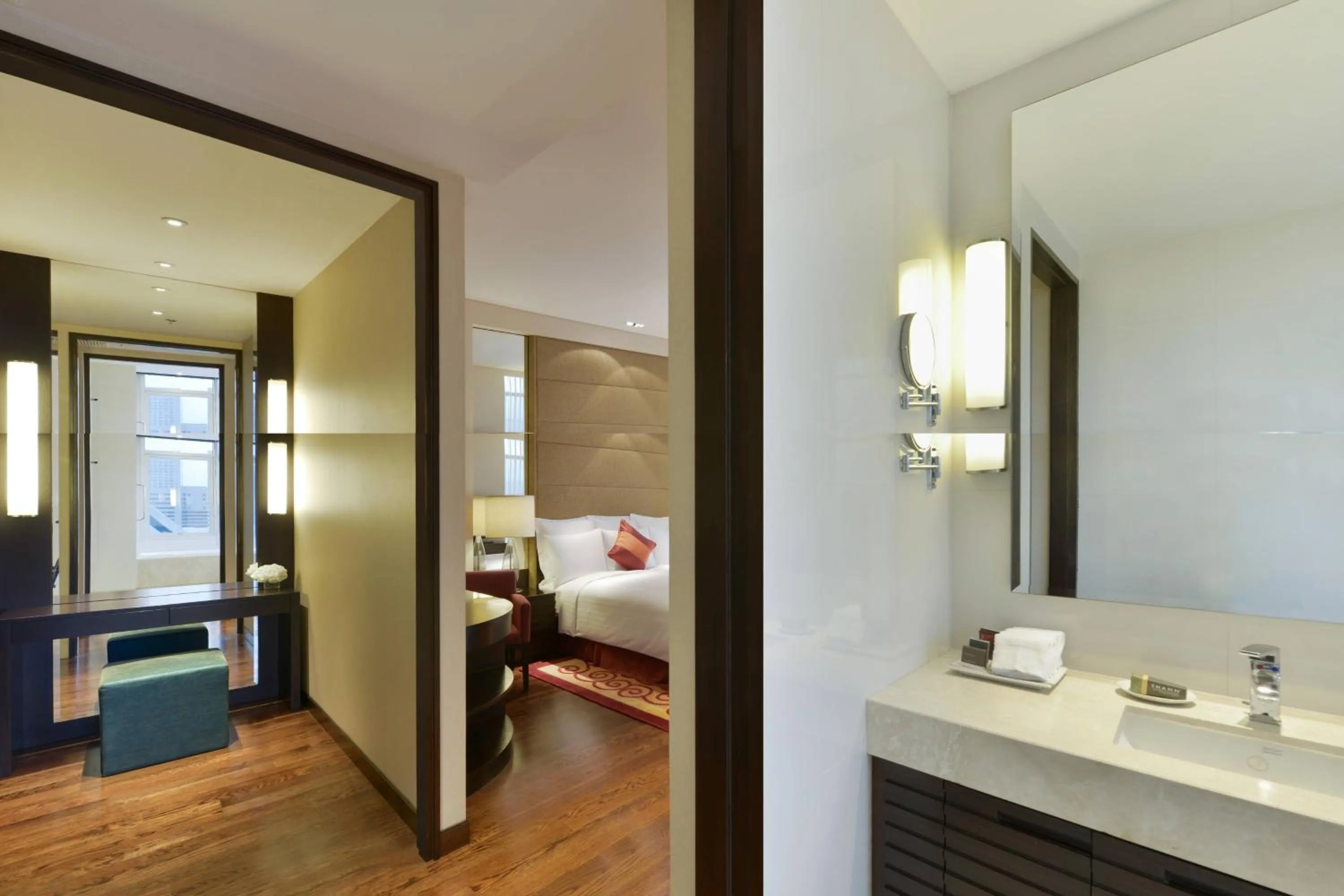 Bedroom, Bed in Sathorn Vista, Bangkok - Marriott Executive Apartments