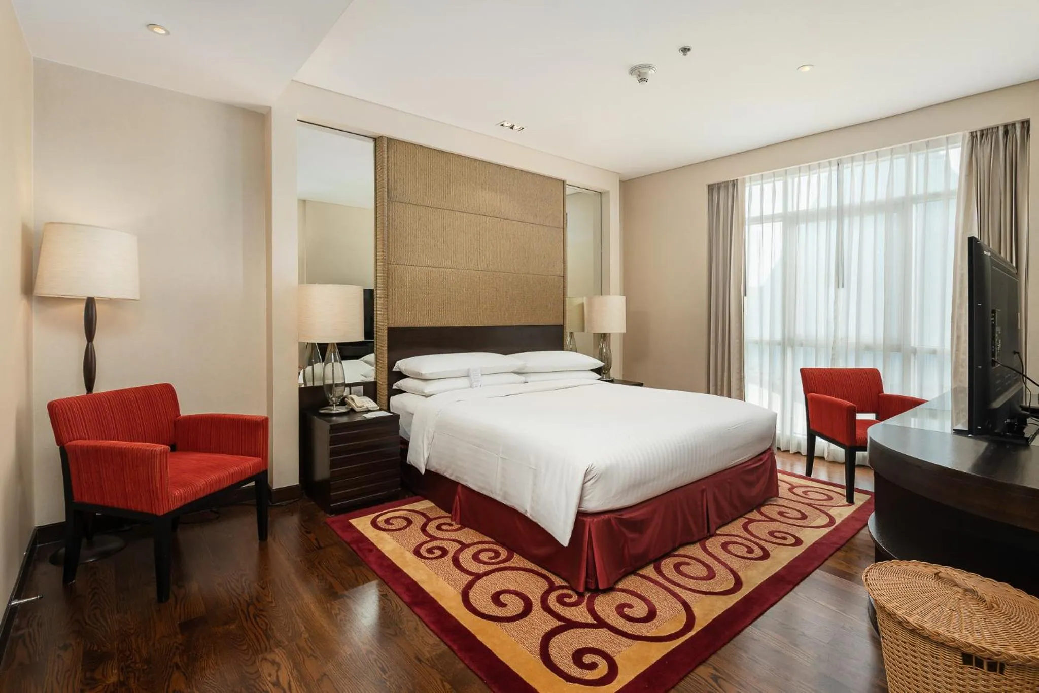 Bedroom, Bed in Sathorn Vista, Bangkok - Marriott Executive Apartments