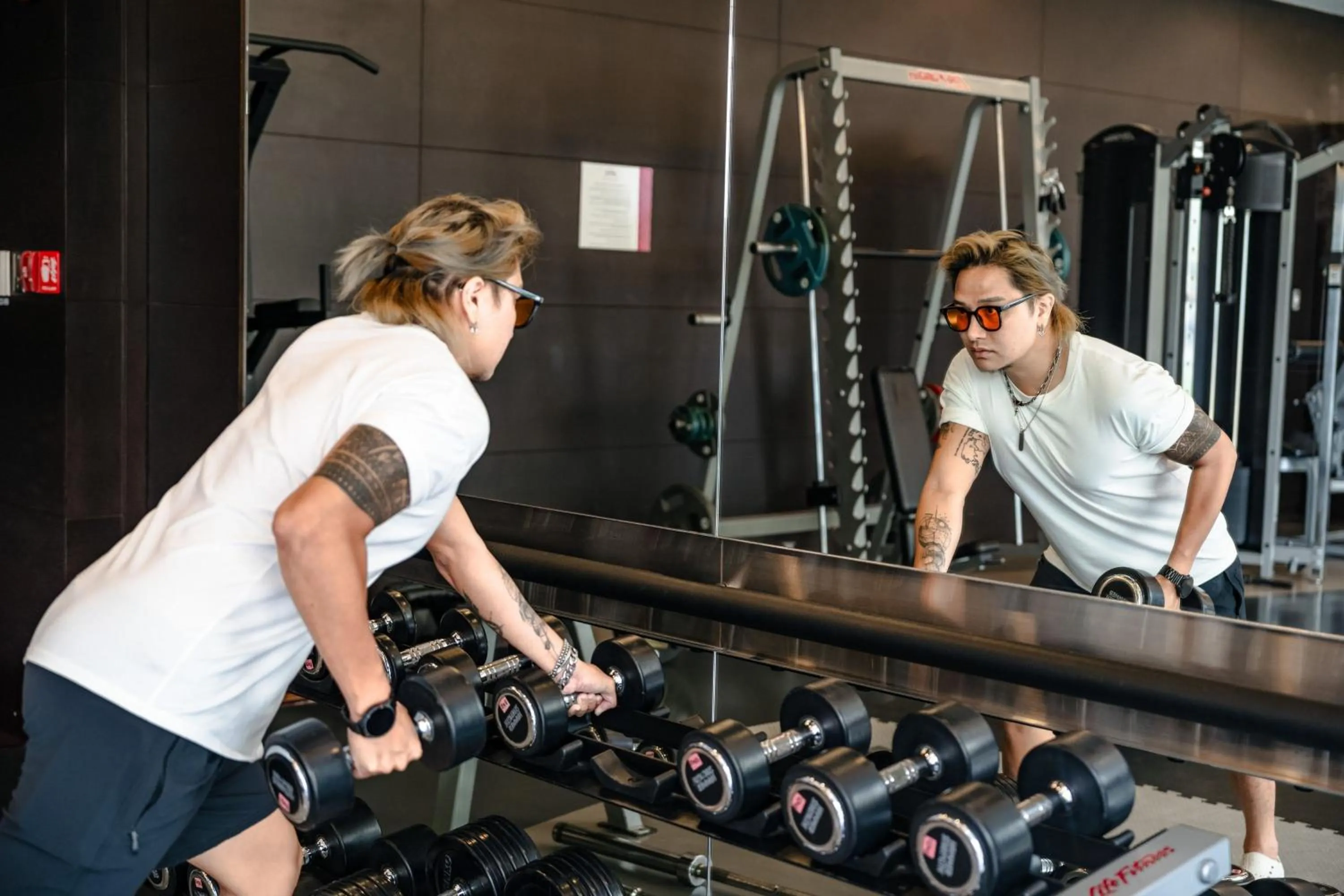 Fitness centre/facilities in Marriott Executive Apartments Sukhumvit Park, Bangkok