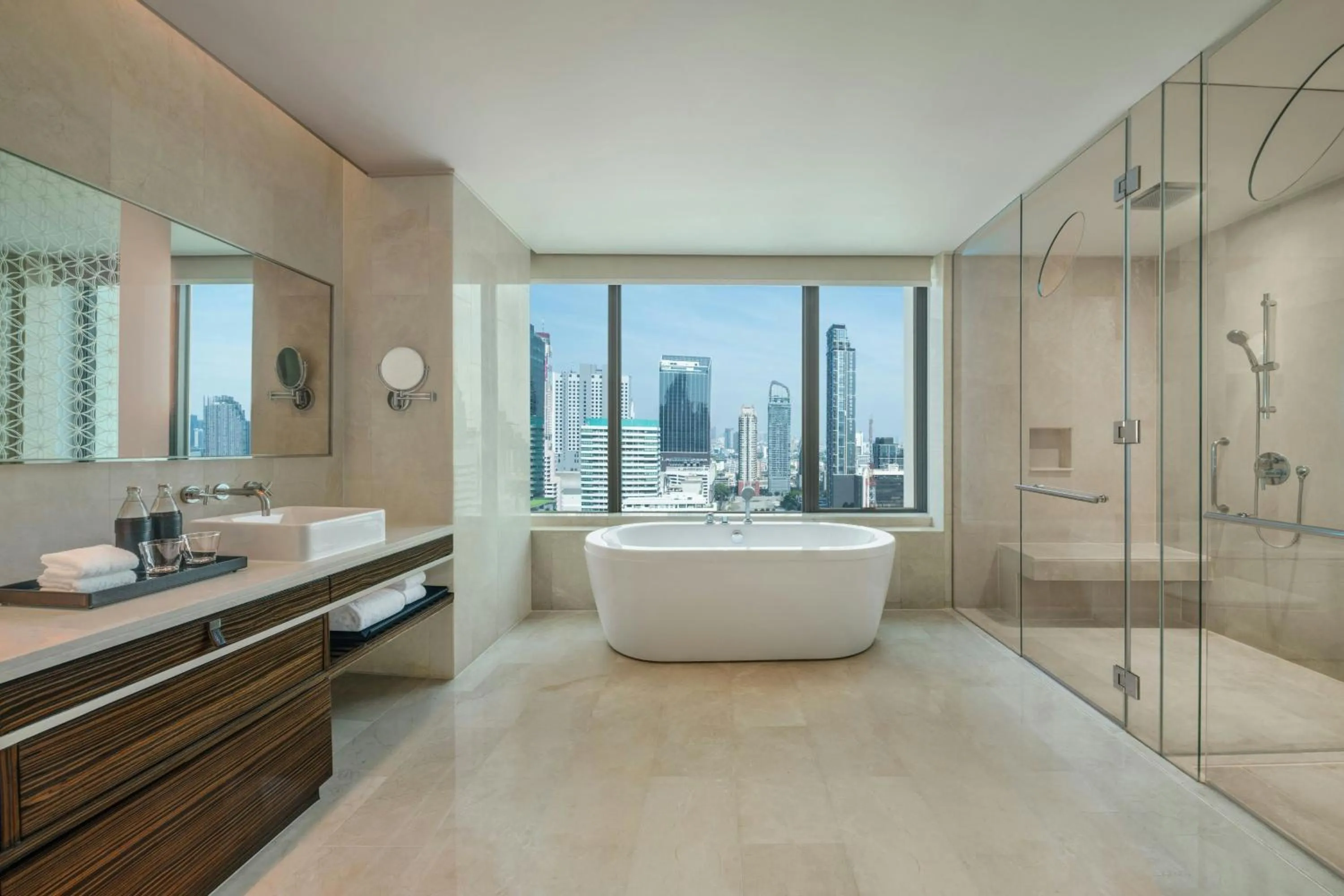 Bathroom in Renaissance Bangkok Ratchaprasong Hotel by Marriott