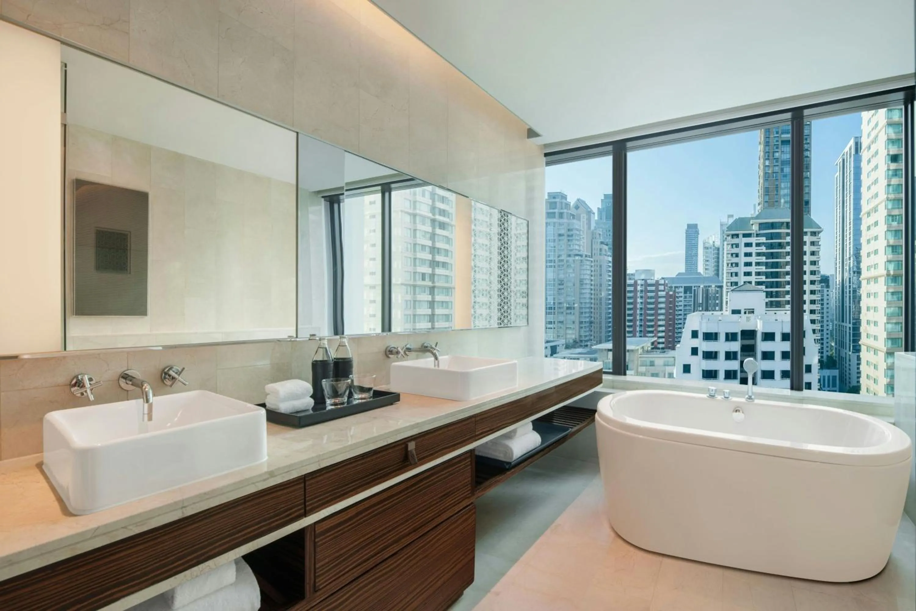 Bathroom in Renaissance Bangkok Ratchaprasong Hotel by Marriott