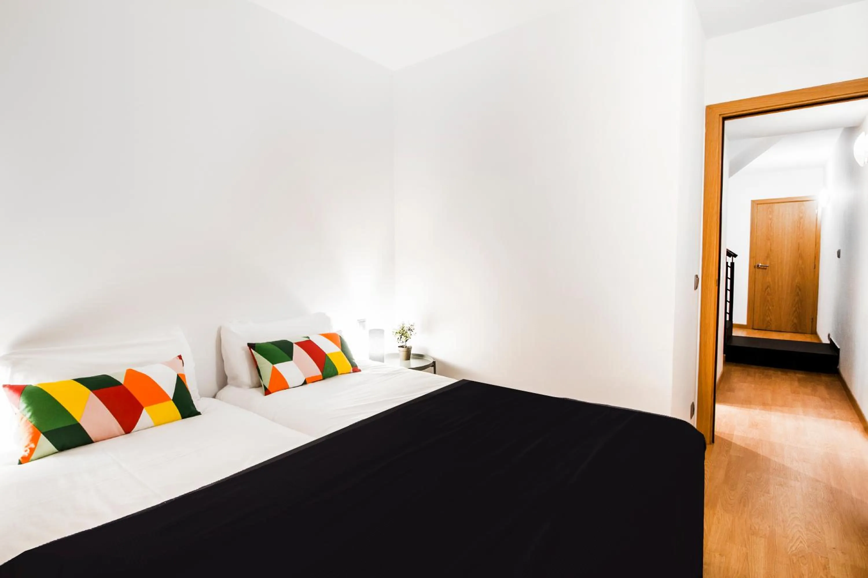 Bed in Font del Ferro Apartments