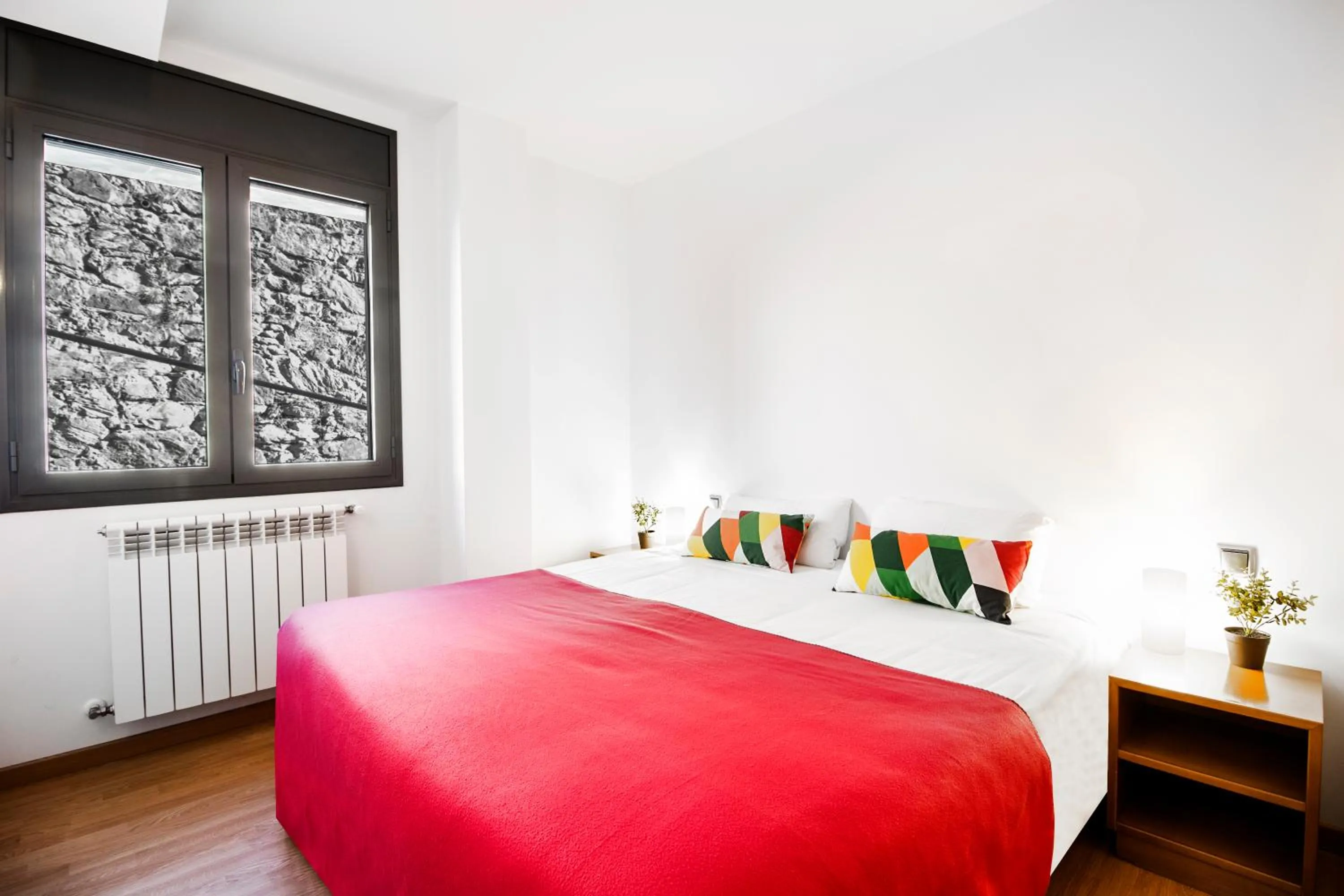 Bed in Font del Ferro Apartments