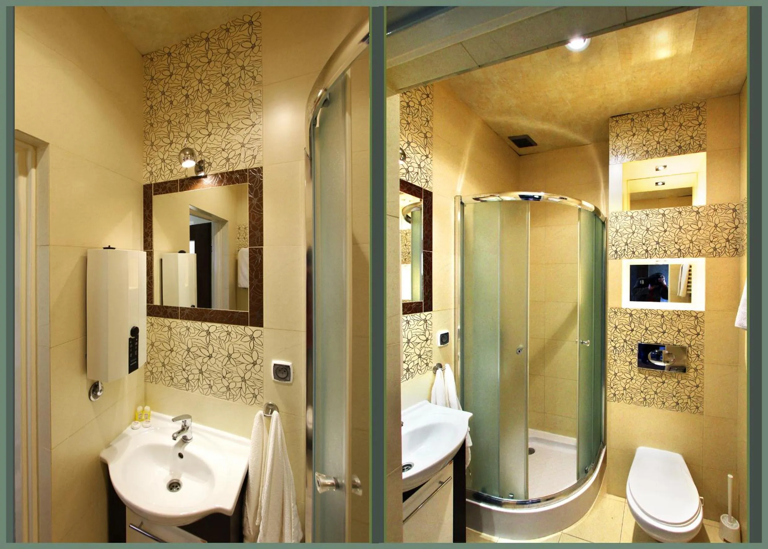 Bathroom in Hotel & Restauracja Glass