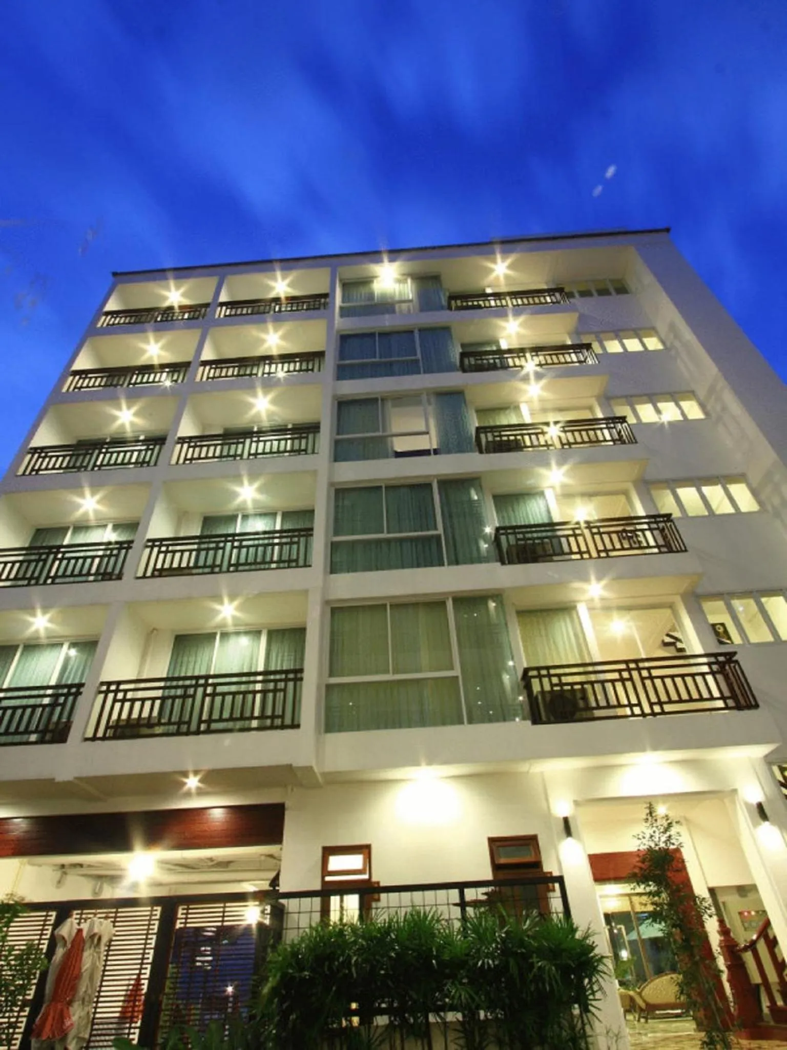 Facade/entrance in Sabaidee@Lao Hotel Vientiane