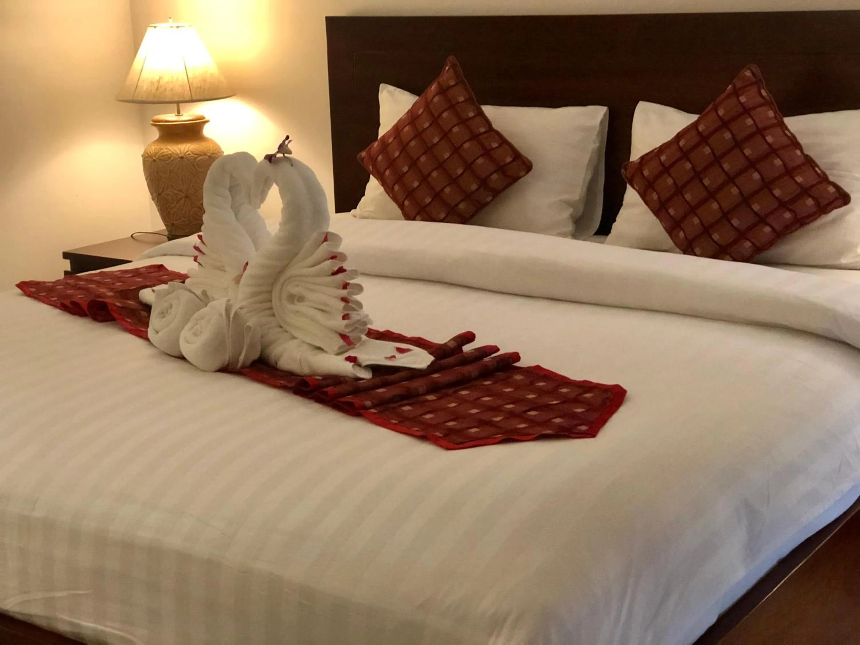 Bed in Sabaidee@Lao Hotel Vientiane