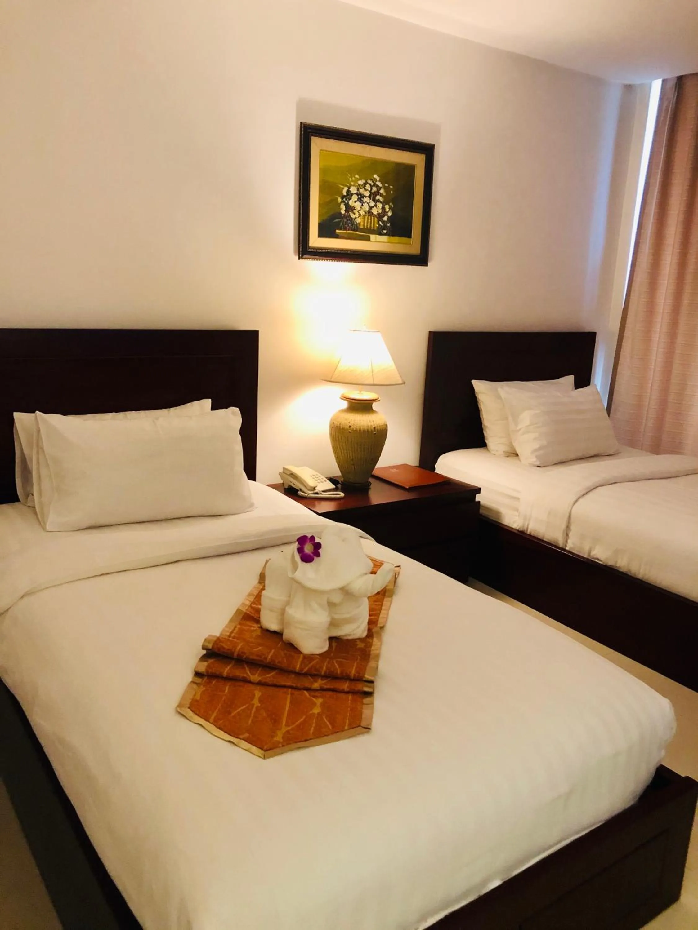 Bed in Sabaidee@Lao Hotel Vientiane