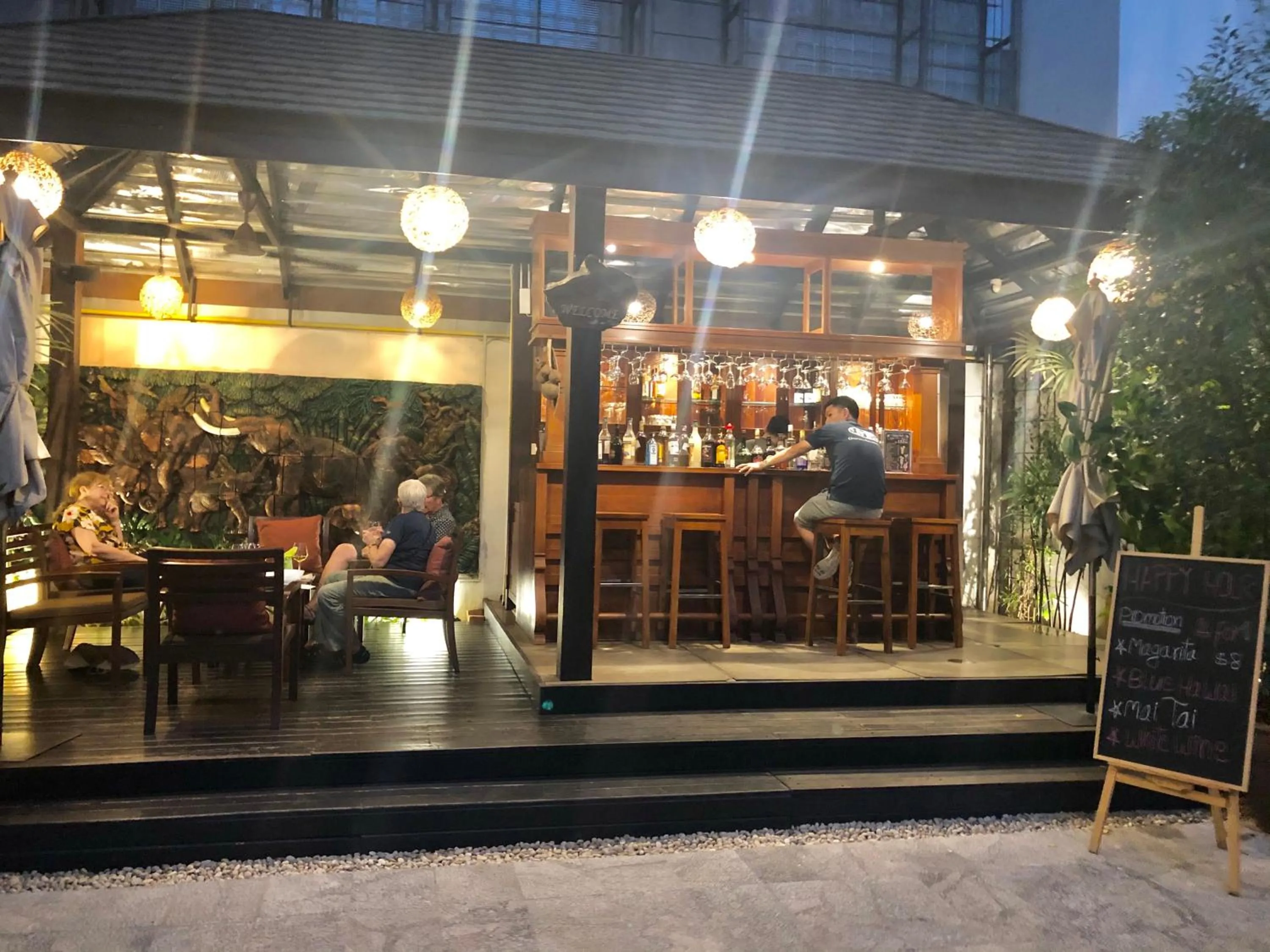 Lounge or bar in Sabaidee@Lao Hotel Vientiane