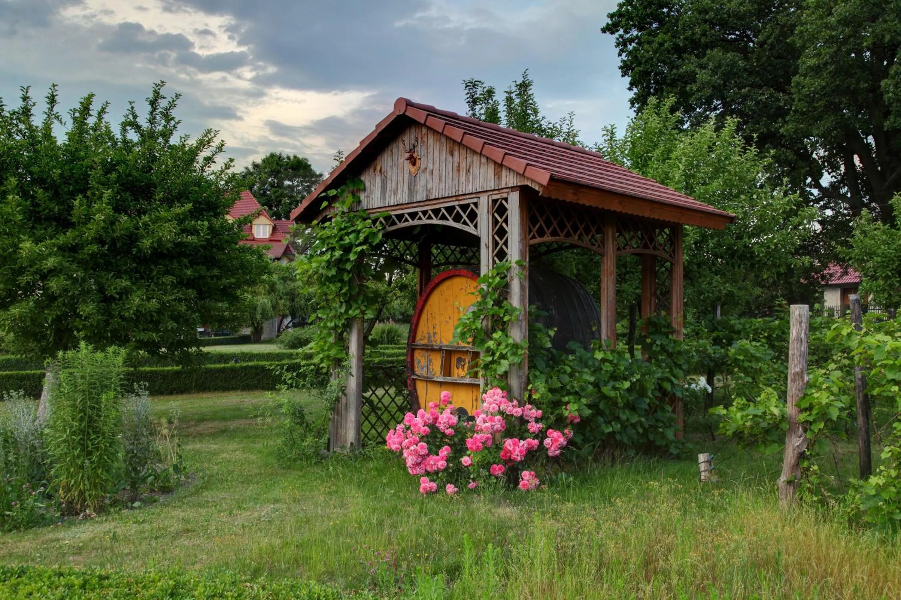 Garden in Zespół Pałacowo-Parkowy Bądzów