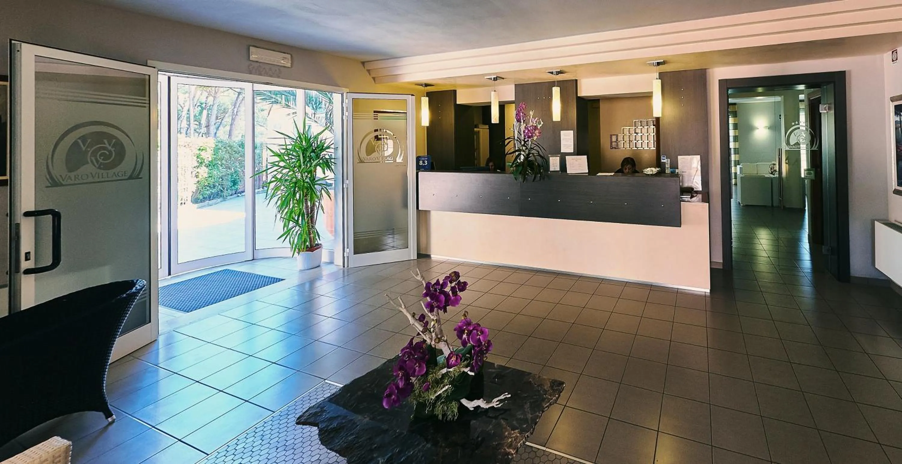 Lobby or reception in Bolgheri Marina Resort